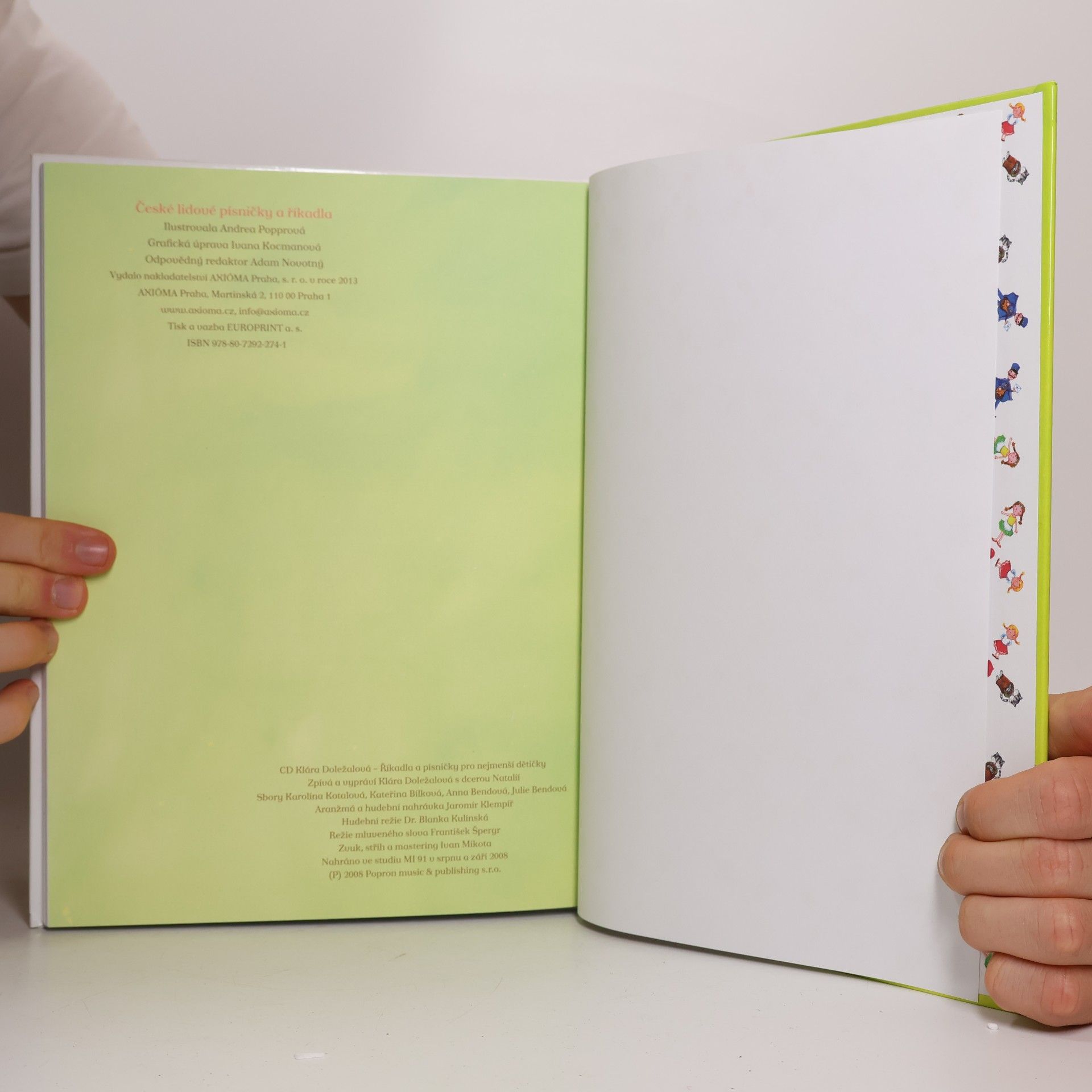 Collectif d'auteurs České lidové písničky a říkadla