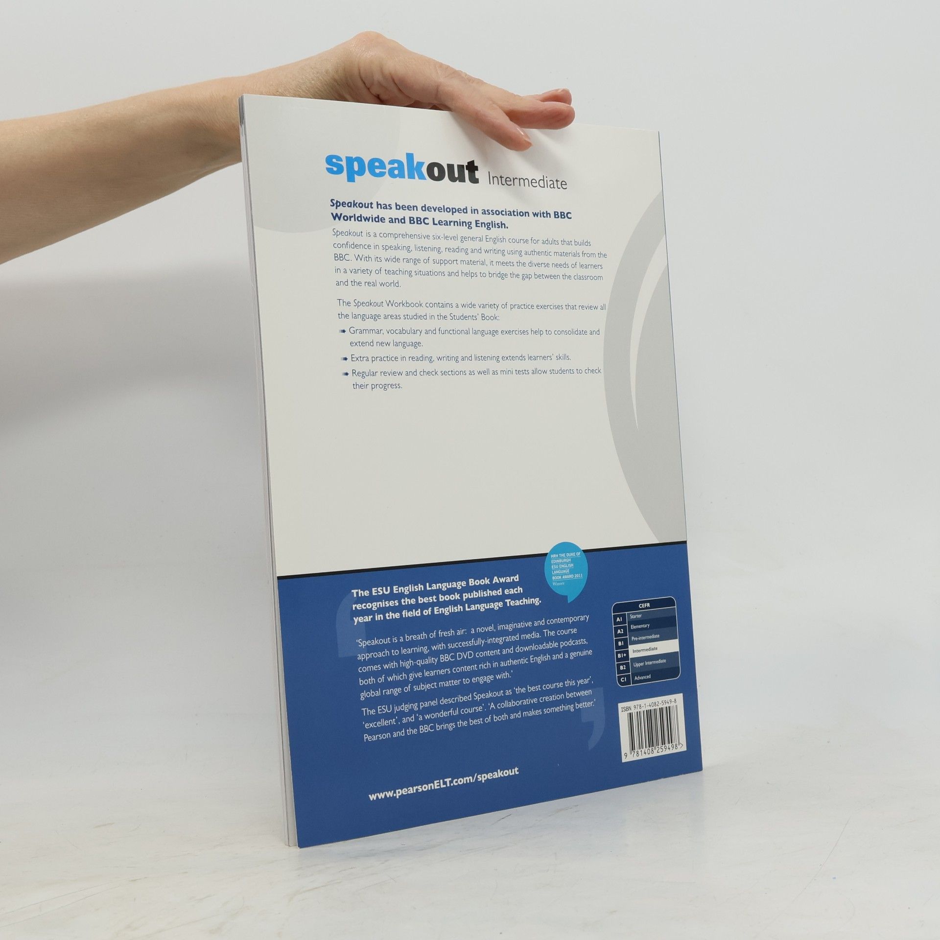 Antonia Clare Speakout. Intermediate. Workbook with key