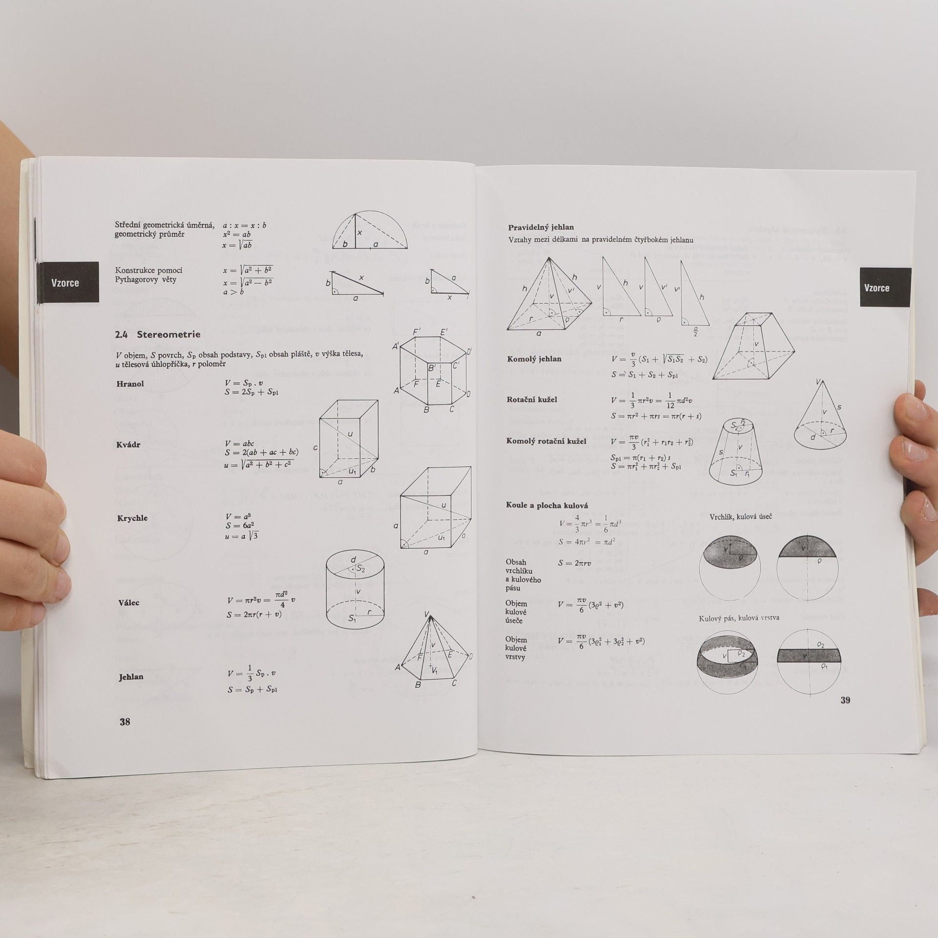 Kolektív autorov Matematické, fyzikální a chemické tabulky pro střední školy