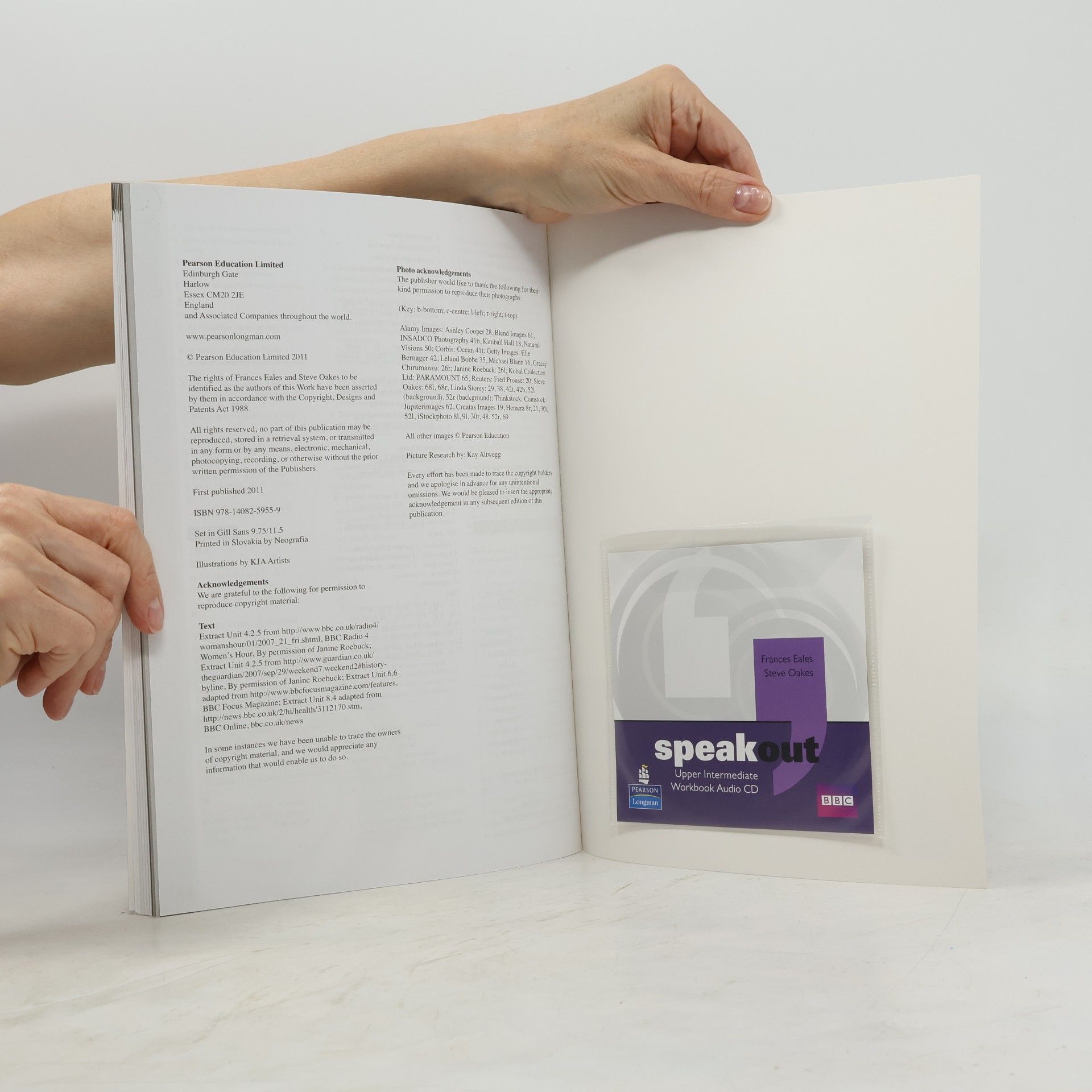 Various authors Speakout Upper Intermediate Workbook with Key and Audio CD Pack