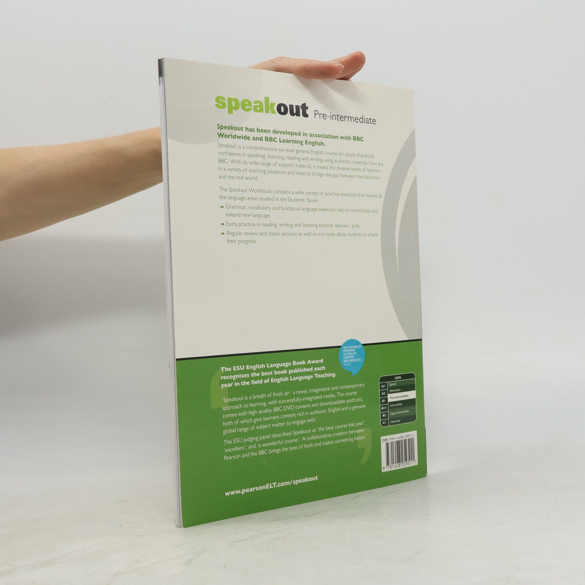 Antonia Clare Speakout. Pre-intermediate. Workbook with key