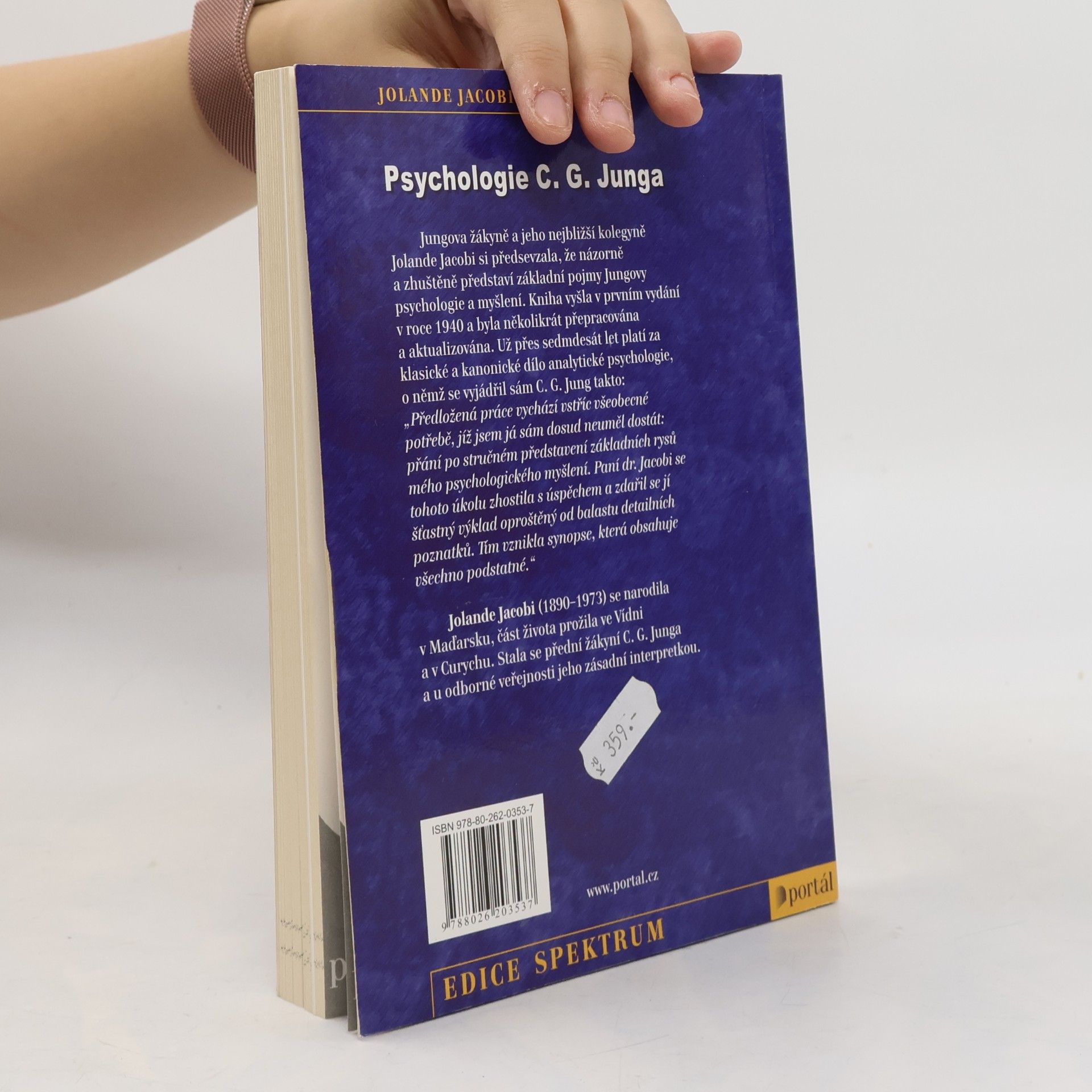Jolande Jacobi Psychologie C. G. Junga
