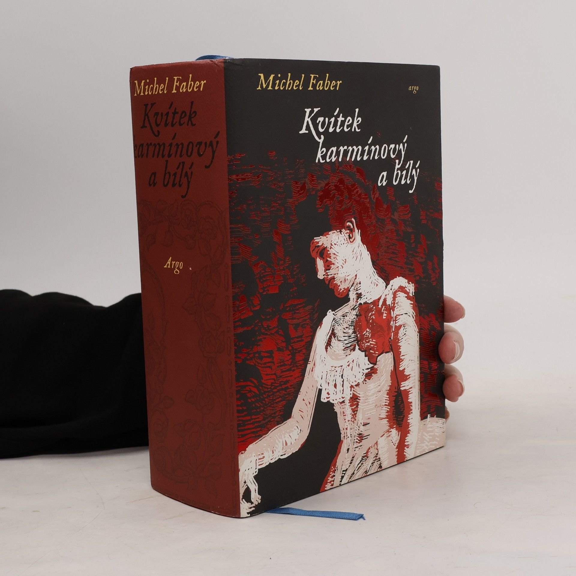 Michel Faber Kvítek karmínový a bílý