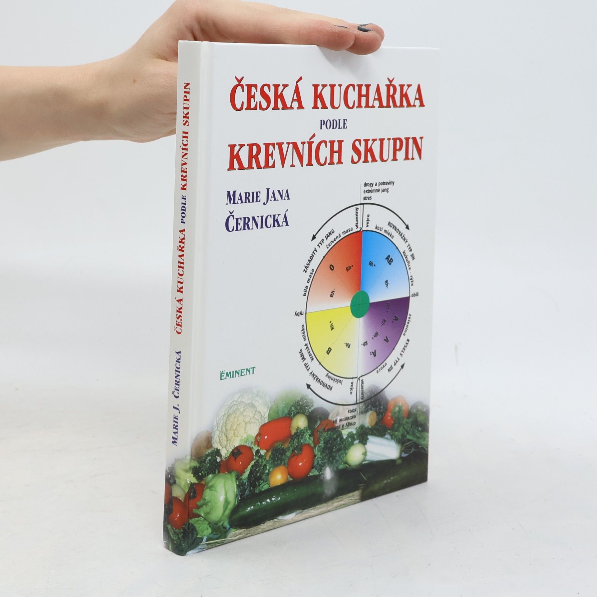 Marie Jana Černická Česká kuchařka podle krevních skupin