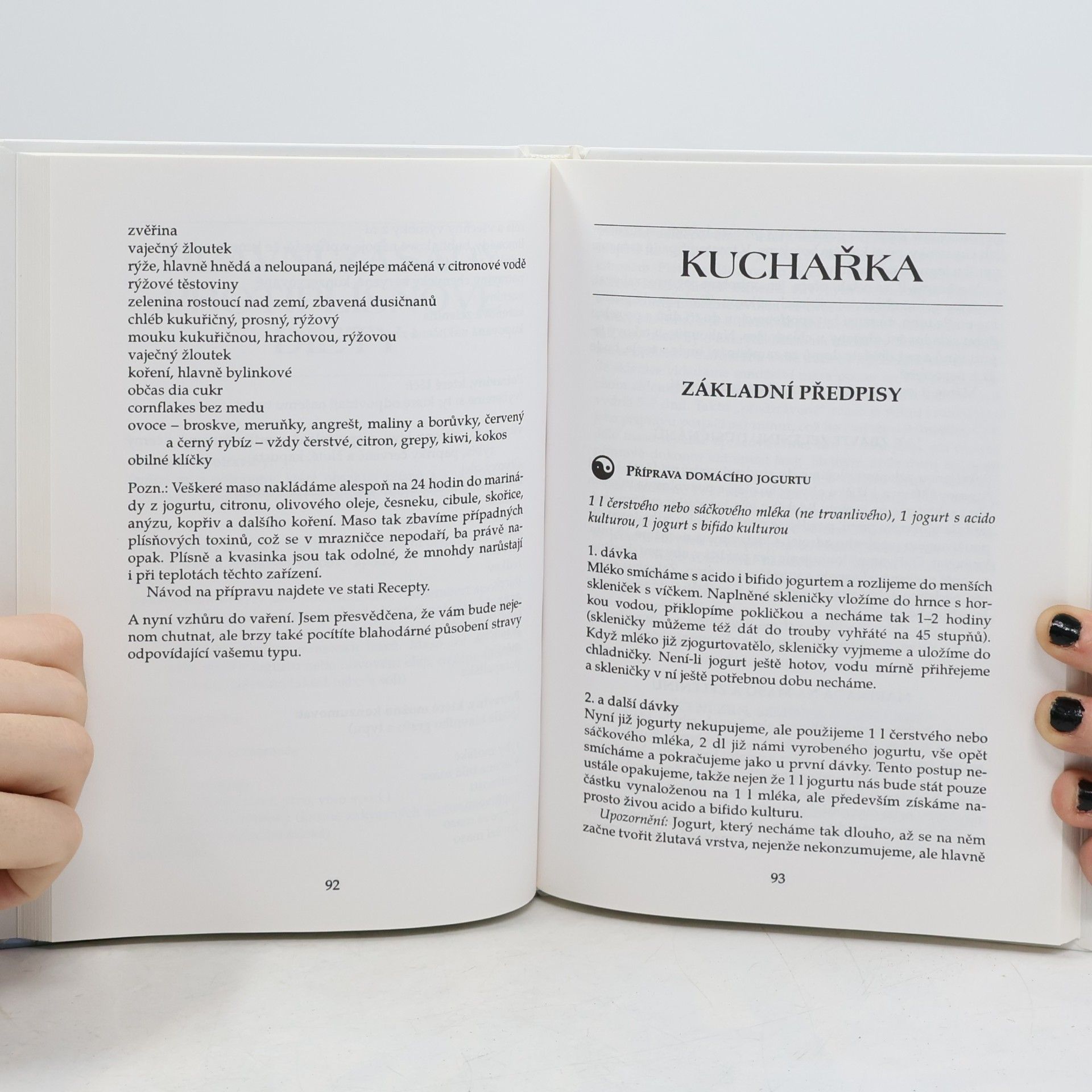 Marie Jana Černická Česká kuchařka podle krevních skupin