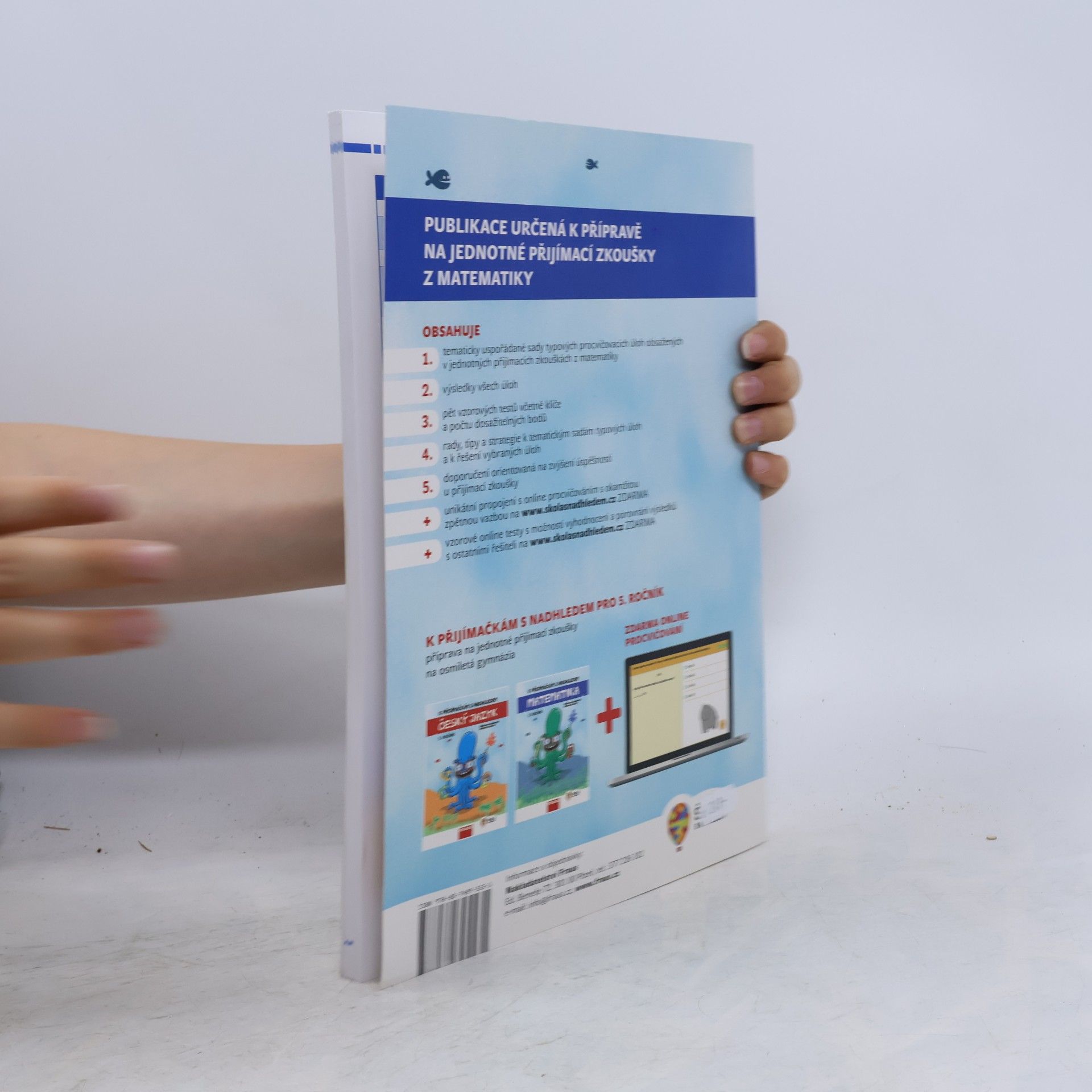 Hana Kuřítková K přijímačkám s nadhledem : příprava na jednotné přijímací zkoušky : matematika : 5. ročník