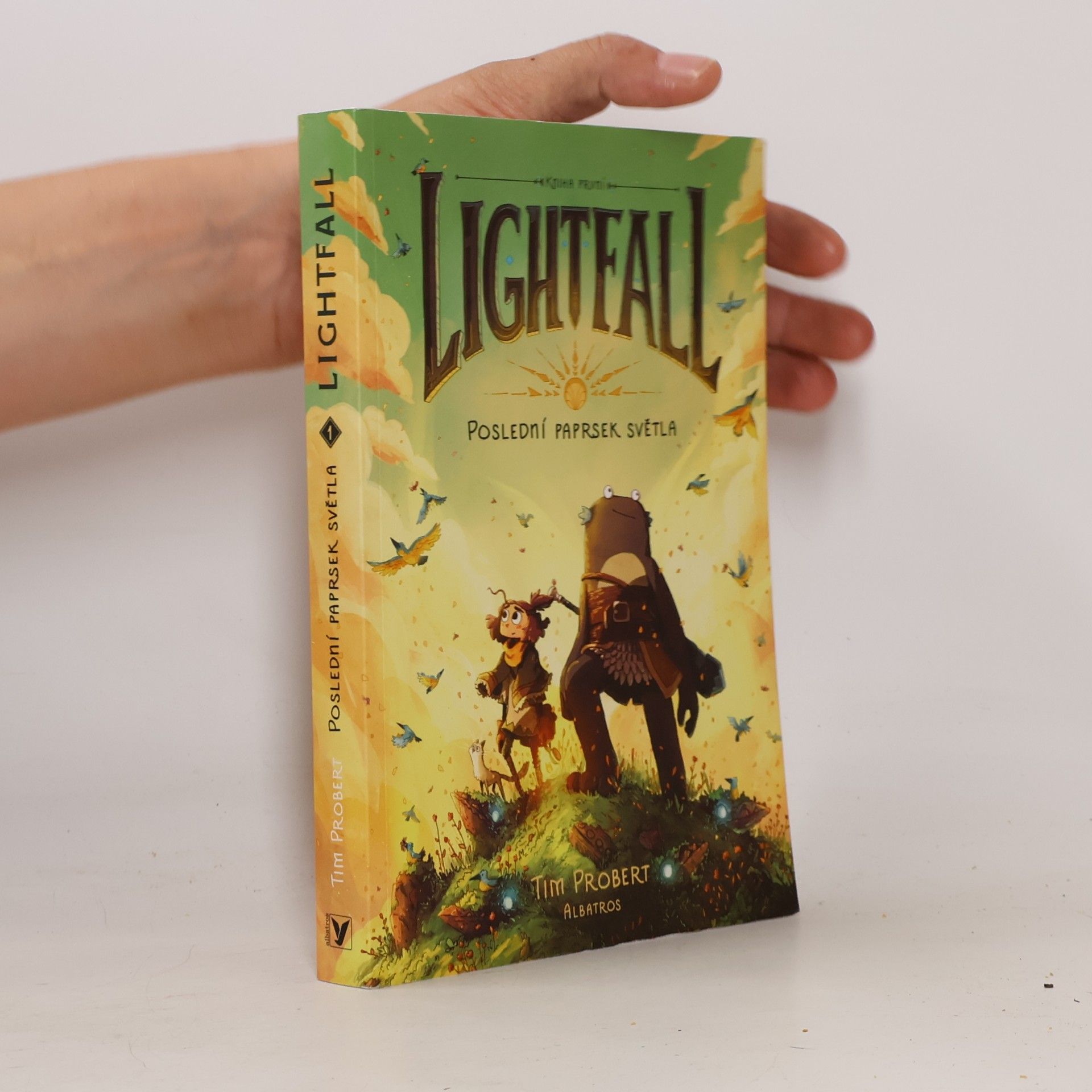 Tim Probert Lightfall: poslední paprsek světla, kniha první