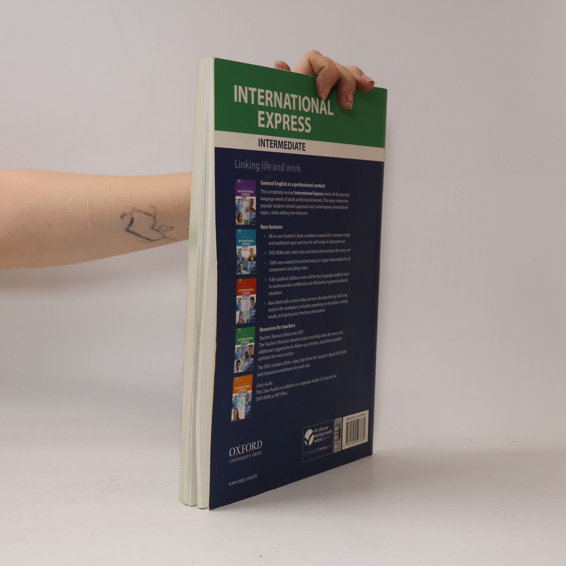 Keith Harding International express : intermediate. Student's book : with DVD-ROM