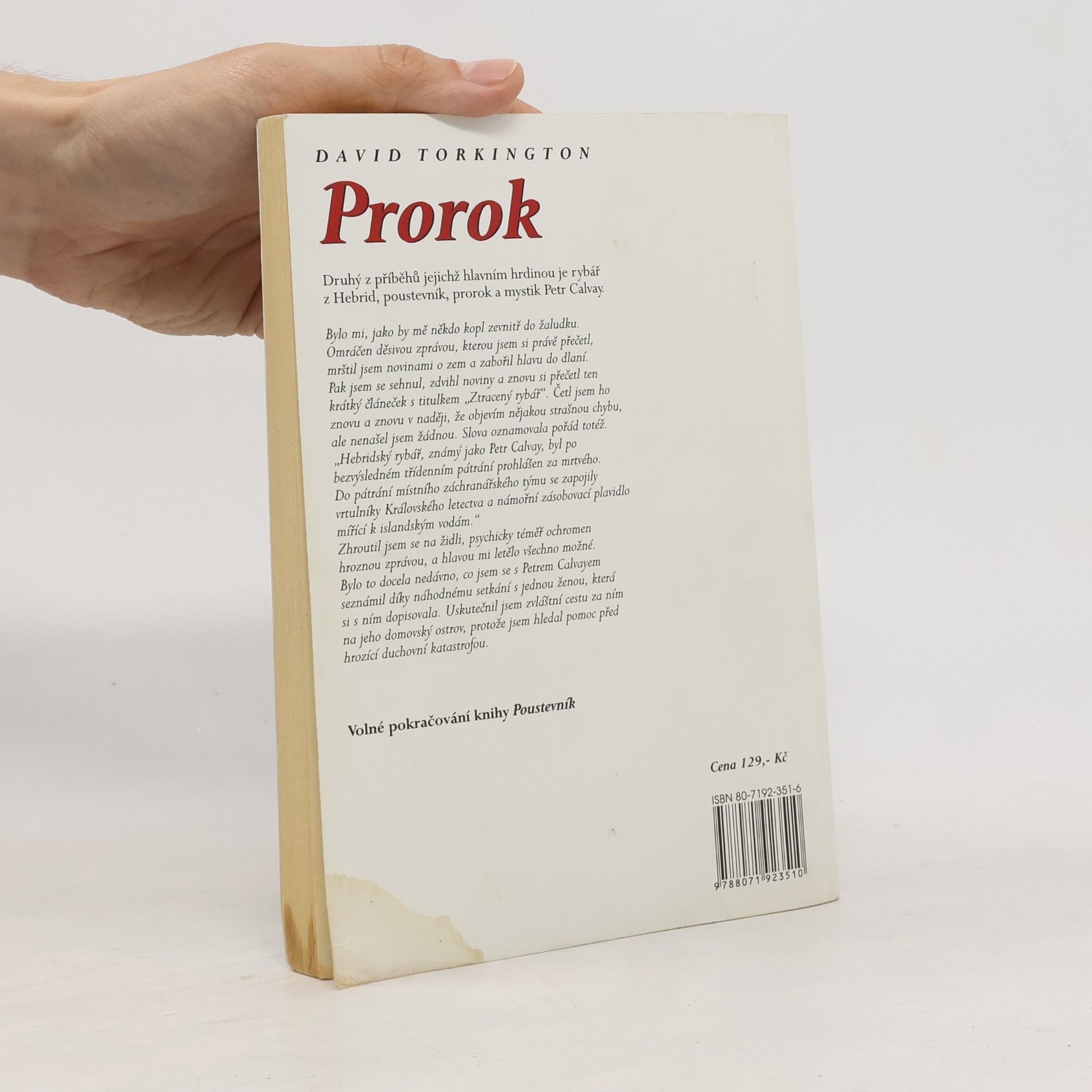 David Torkington Prorok. Modlitba ztraceného rybáře