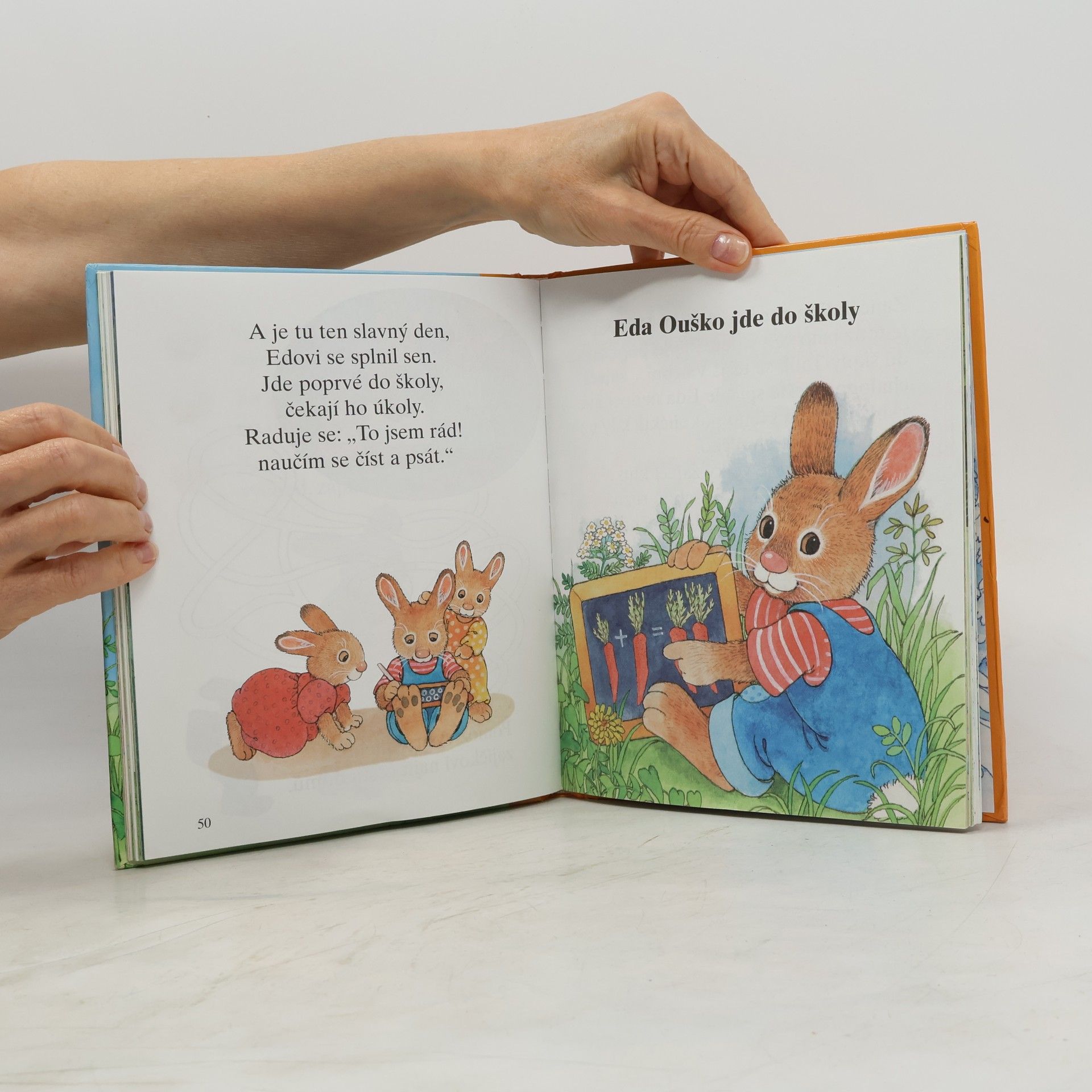 Dagmar Steidl Zajíček Ouško jde do školy