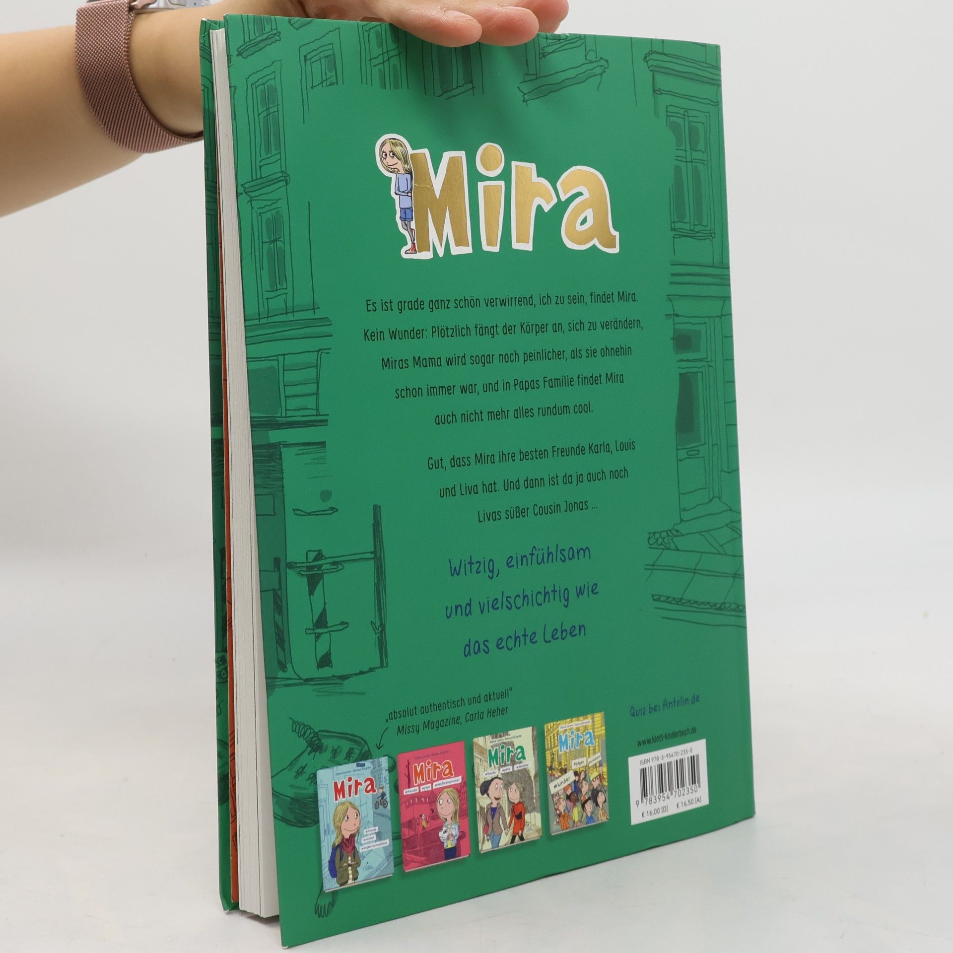 Sabine Lemire Mira #kuss #kunst #familie. Mira - Band 3