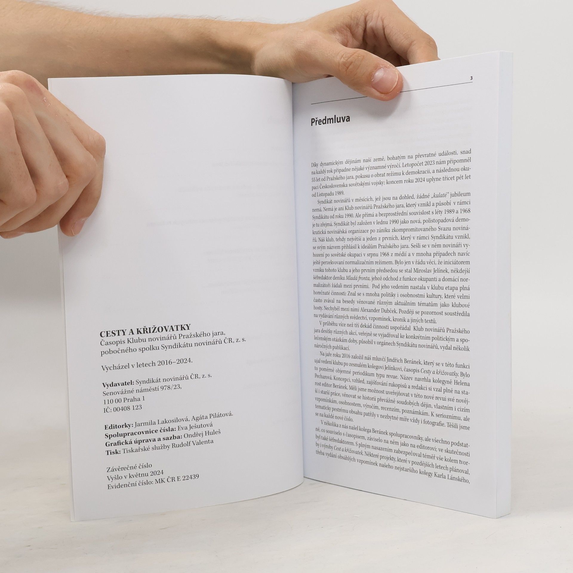 Various authors Cesty a křižovatky. Závěrečné číslo