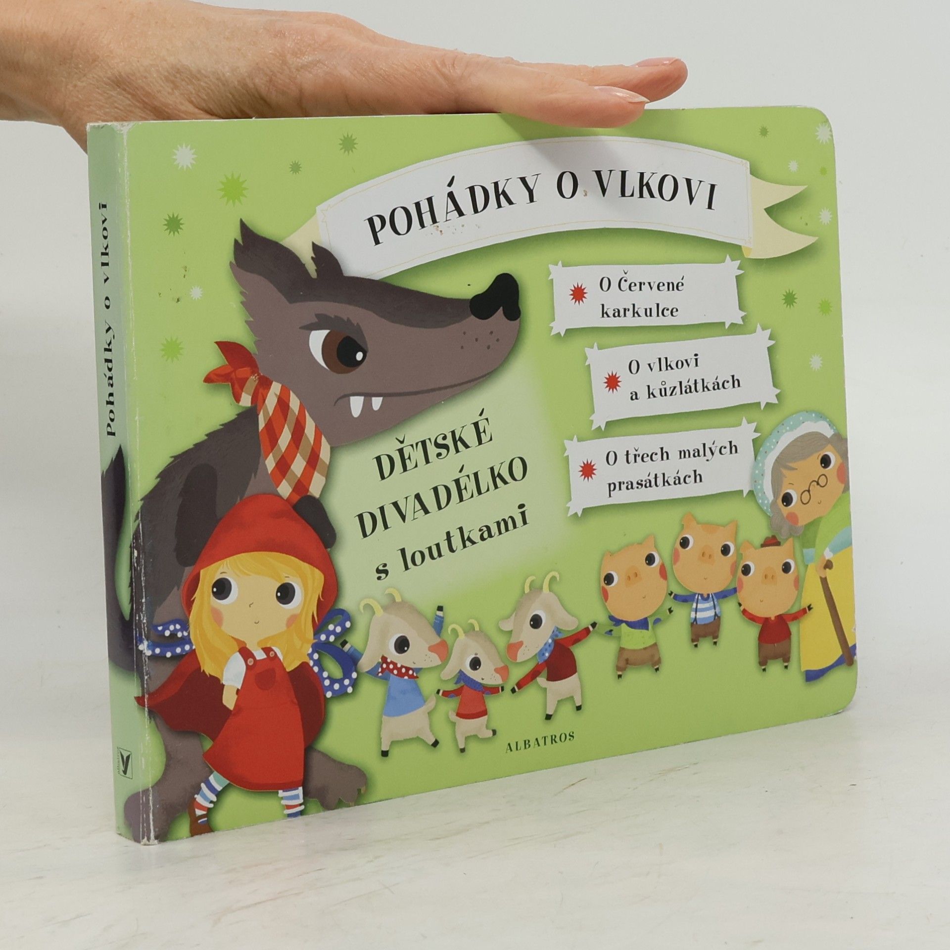 Klára Kolčavová Pohádky o vlkovi: Dětské divadélko (bez loutek)