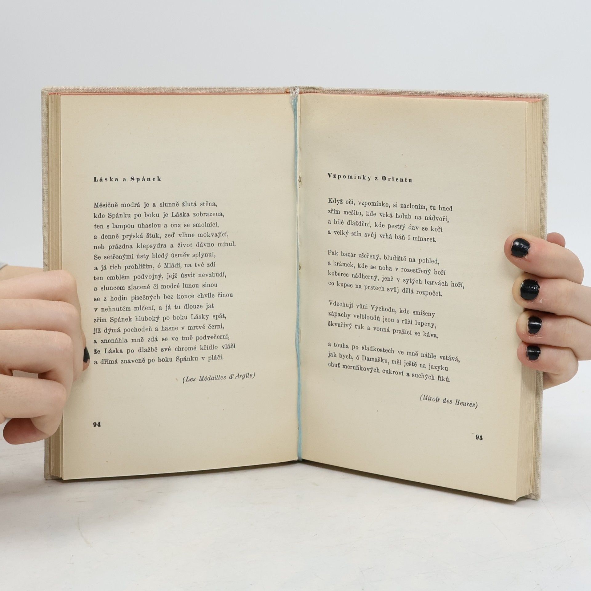 Karel Čapek Francouzská poesie