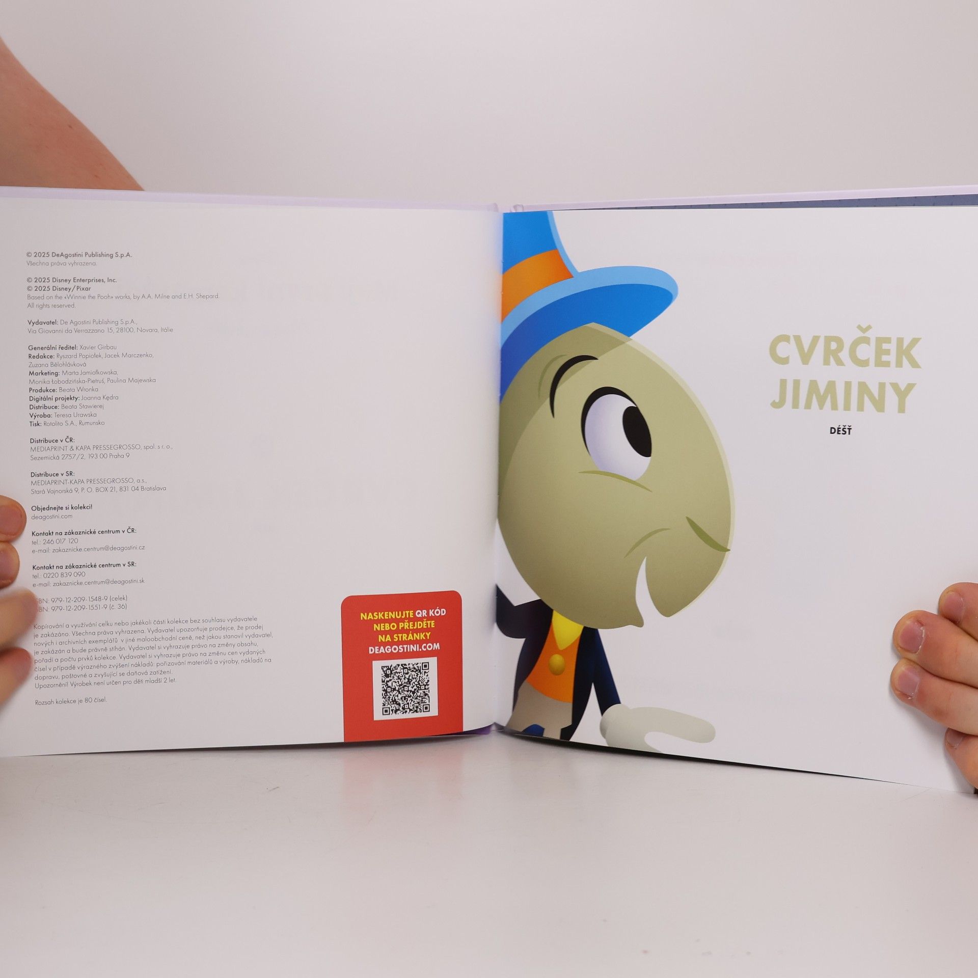 Various authors Moji první kamarádi 36: Cvrček Jiminy