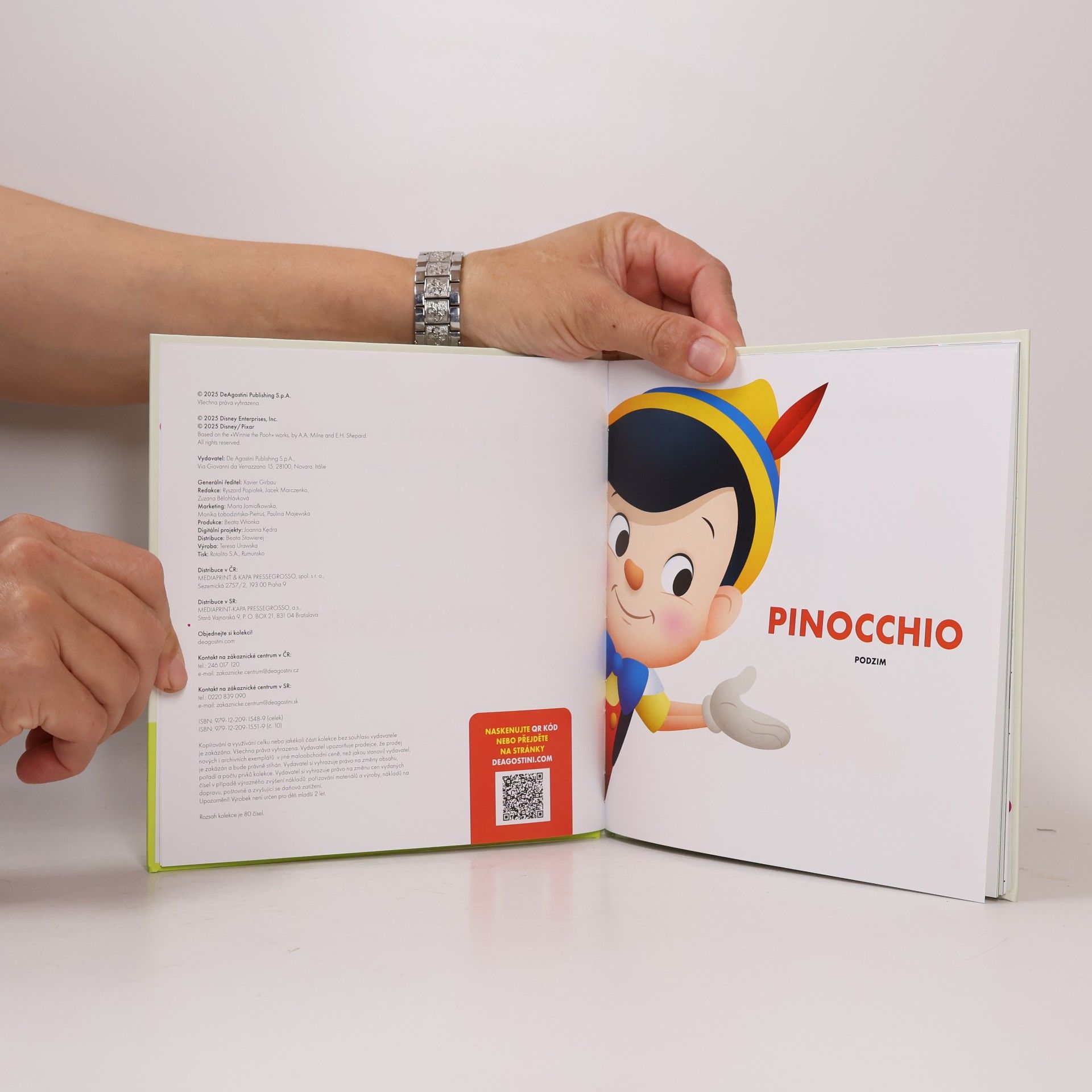 Various authors Moji první kamarádi: Pinocchio