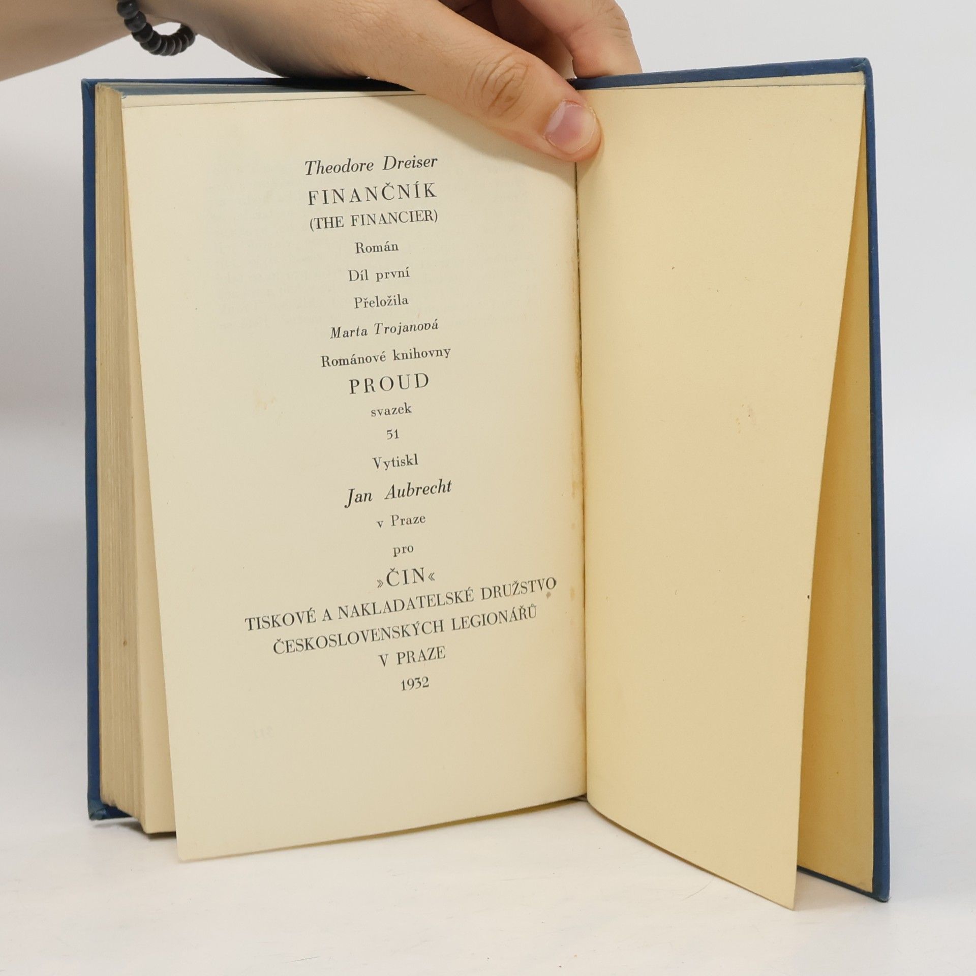 Theodore Dreiser Finančník I
