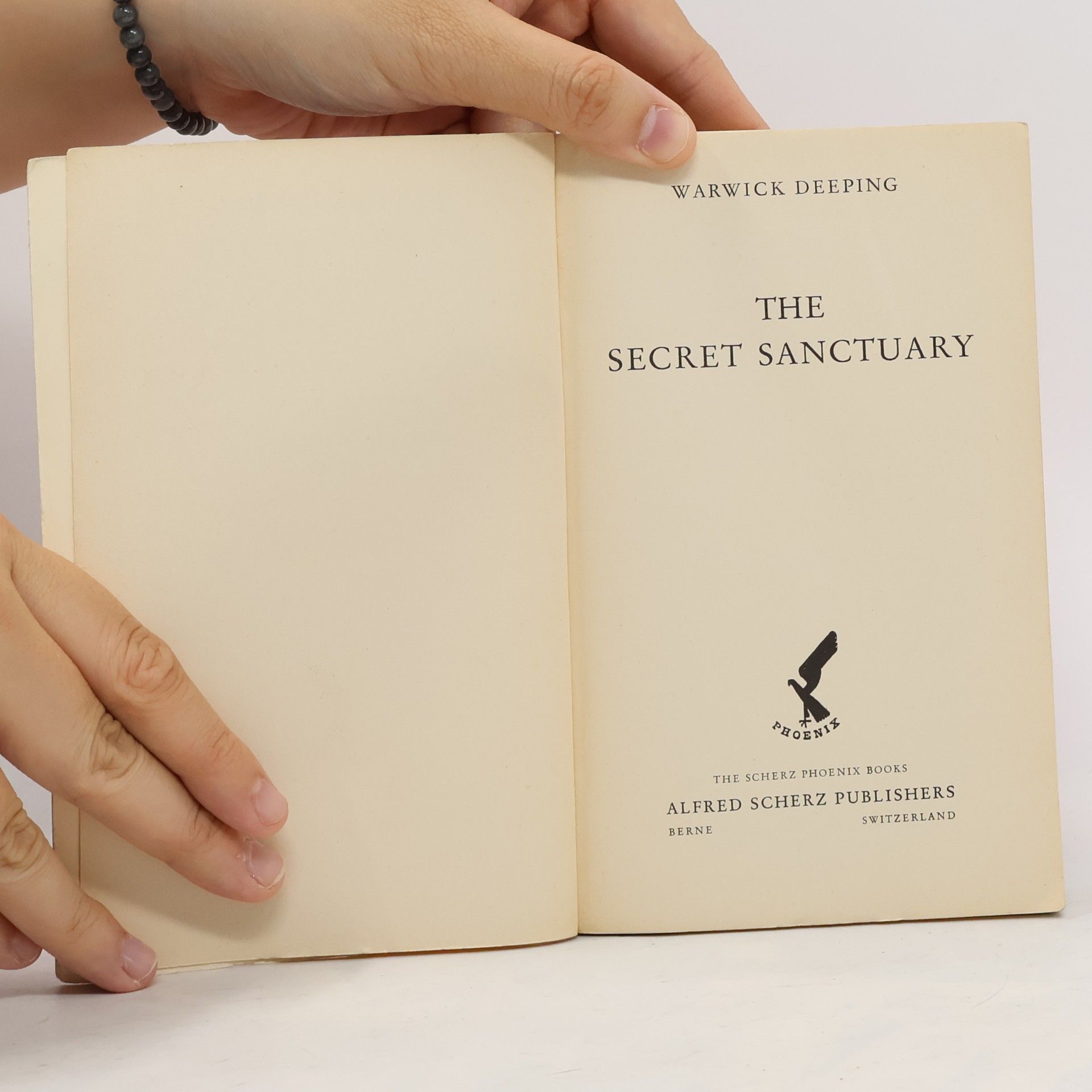 Warwick Deeping The Secret Sanctuary