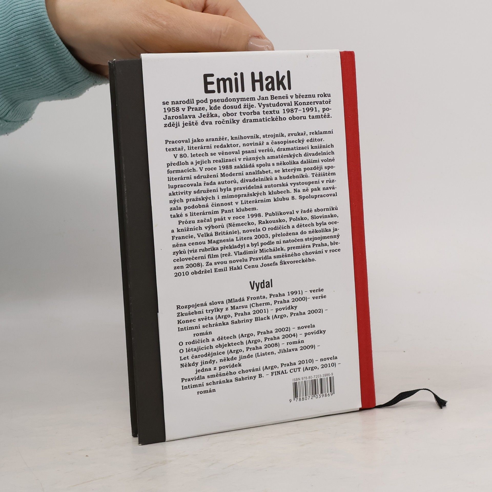 Emil Hakl O rodičích a dětech