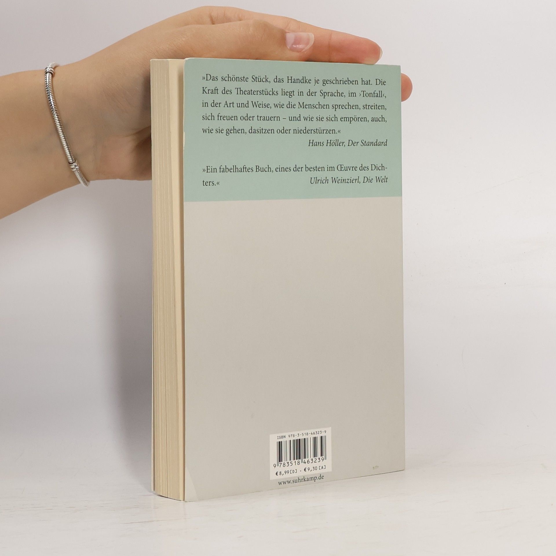 Peter Handke Immer noch Sturm
