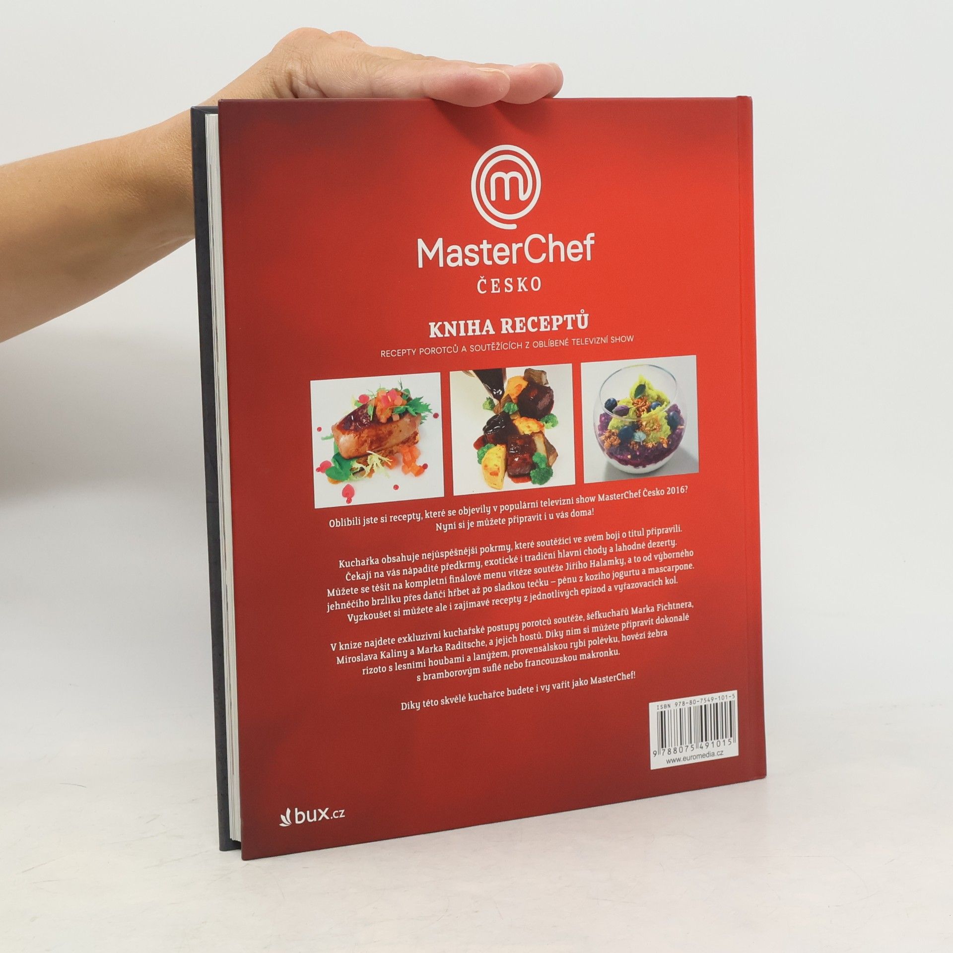 Autorenkollektiv MasterChef Česko. Kniha receptů