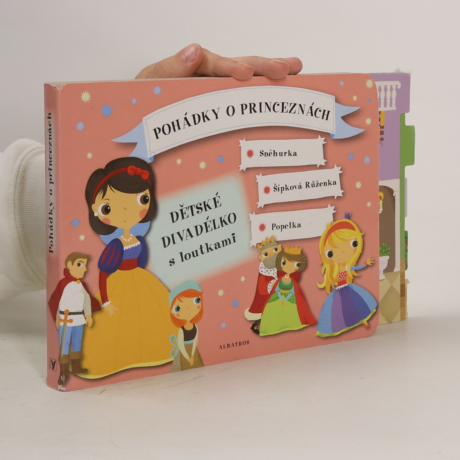 Klára Kolčavová Pohádky o princeznách: dětské divadélko s loutkami