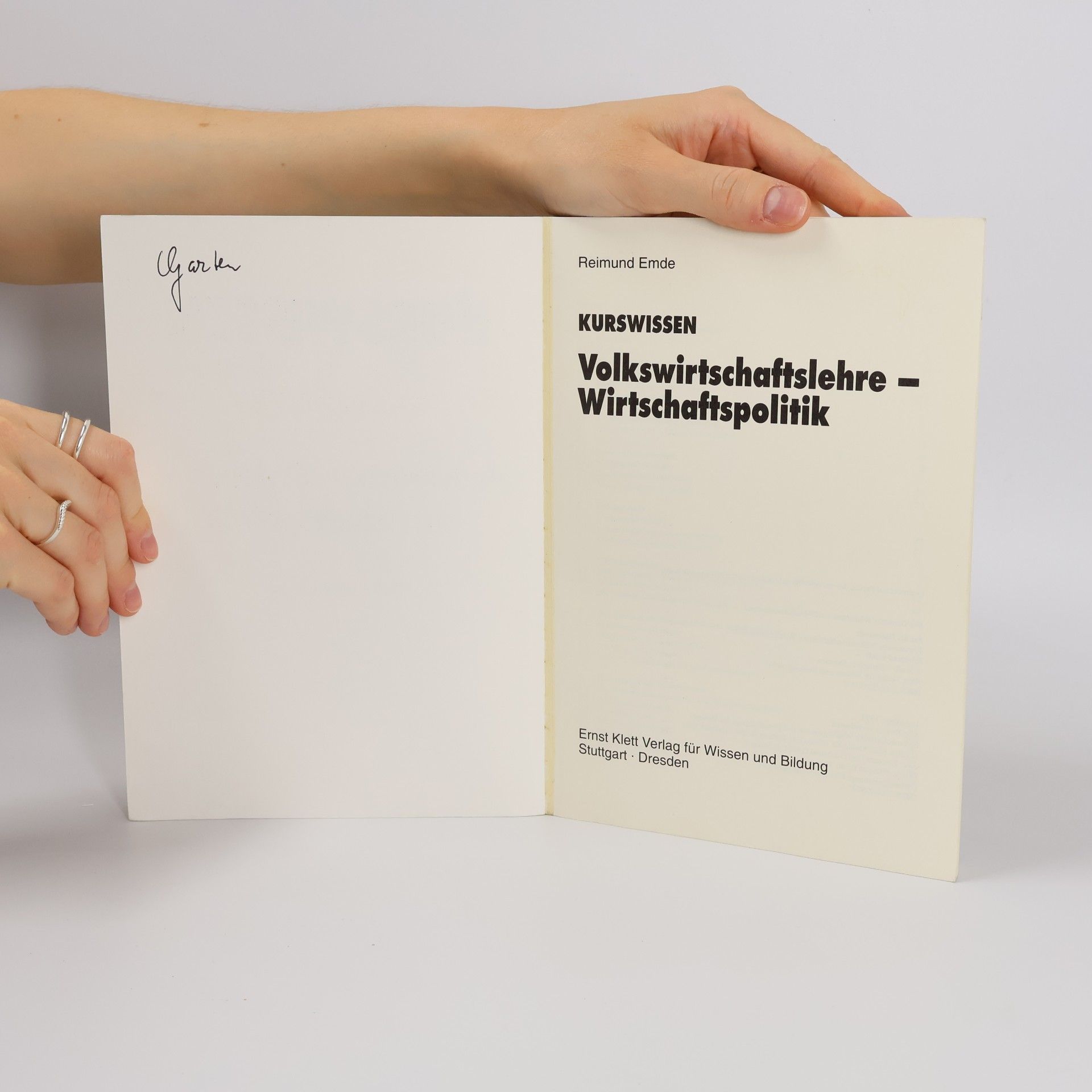 Reimund Emde Kurswissen Wirtschaft: Kurswissen Volkswirtschaftslehre - Wirtschaftspolitik