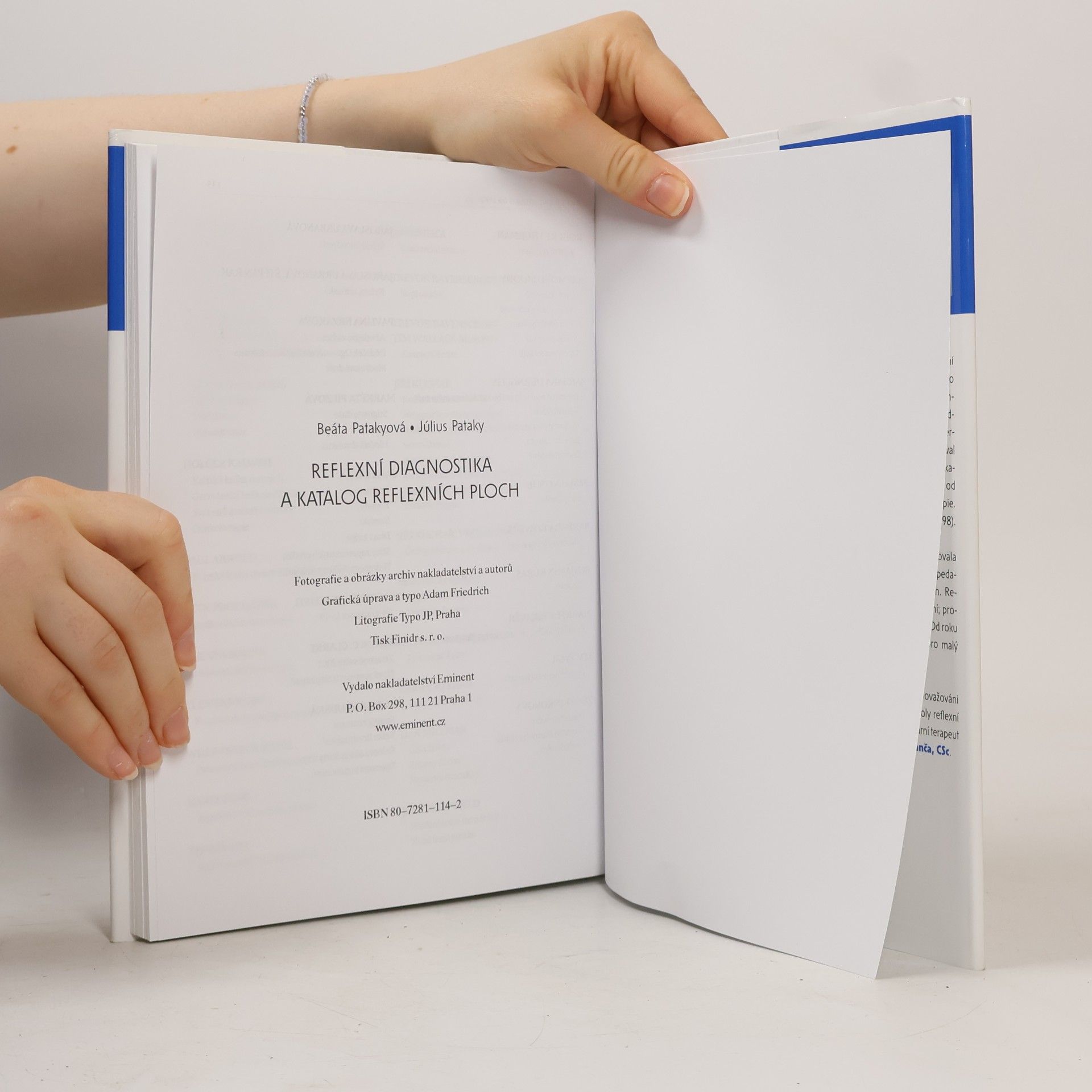 Beáta Patakyová Reflexní diagnostika a katalog reflexních ploch