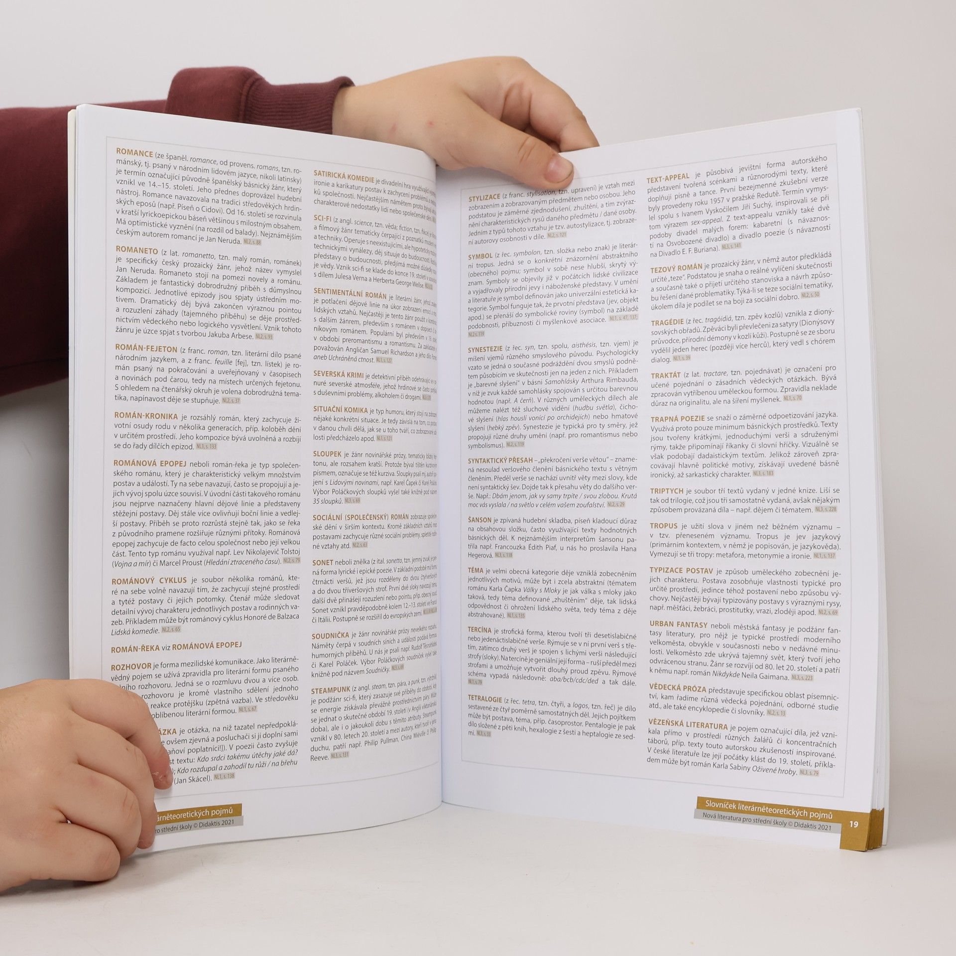 Lukáš Borovička Nová literatura pro střední školy. Přehled literárních pojmů a směrů