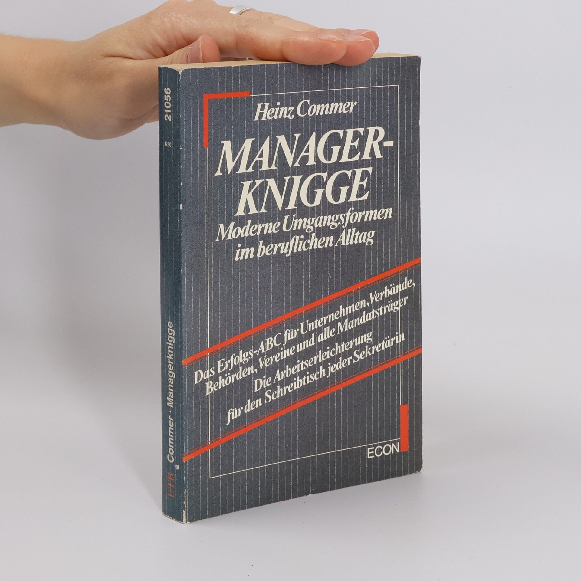 Heinz Commer Managerknigge