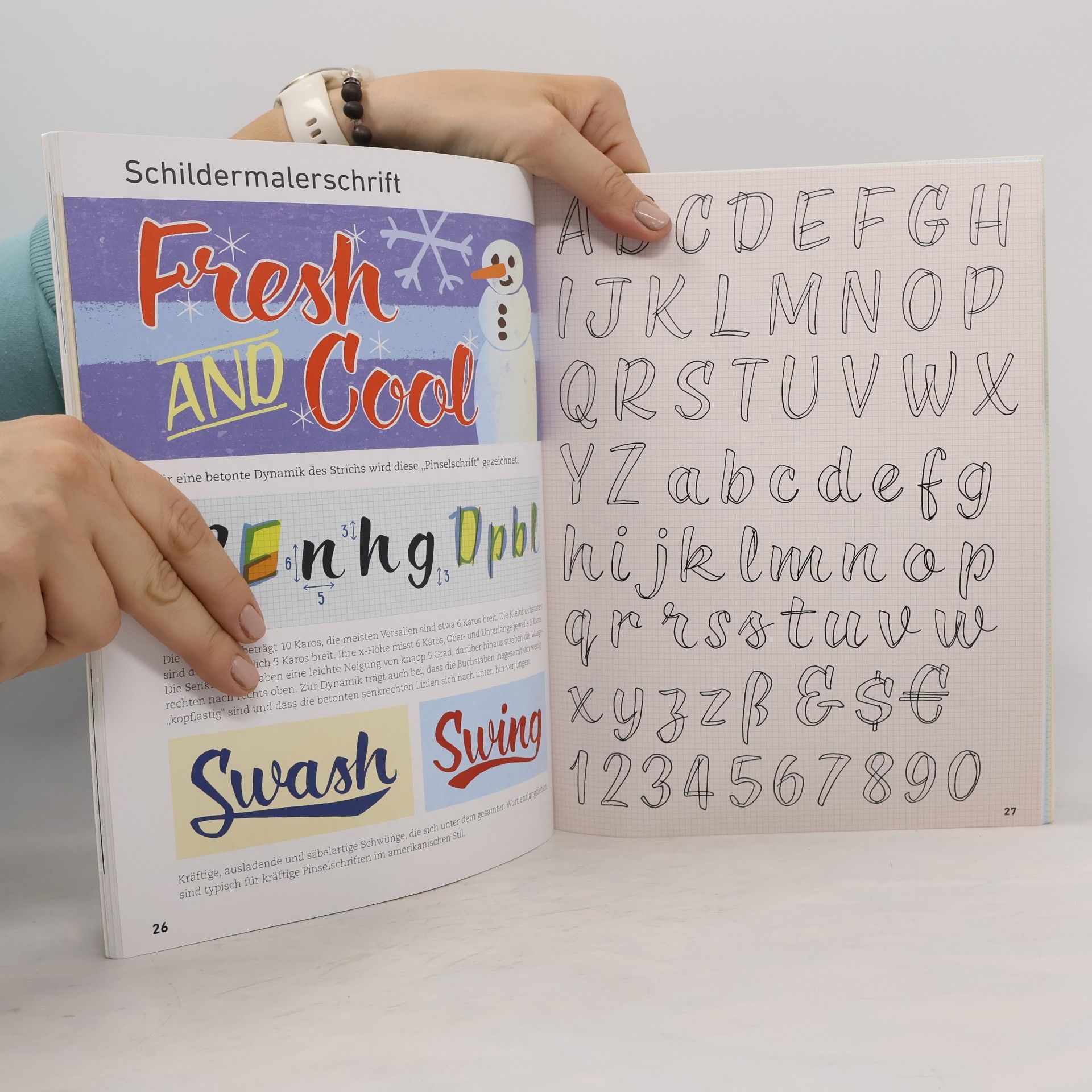 Norbert Pautner Handlettering - die 33 schönsten Alphabete