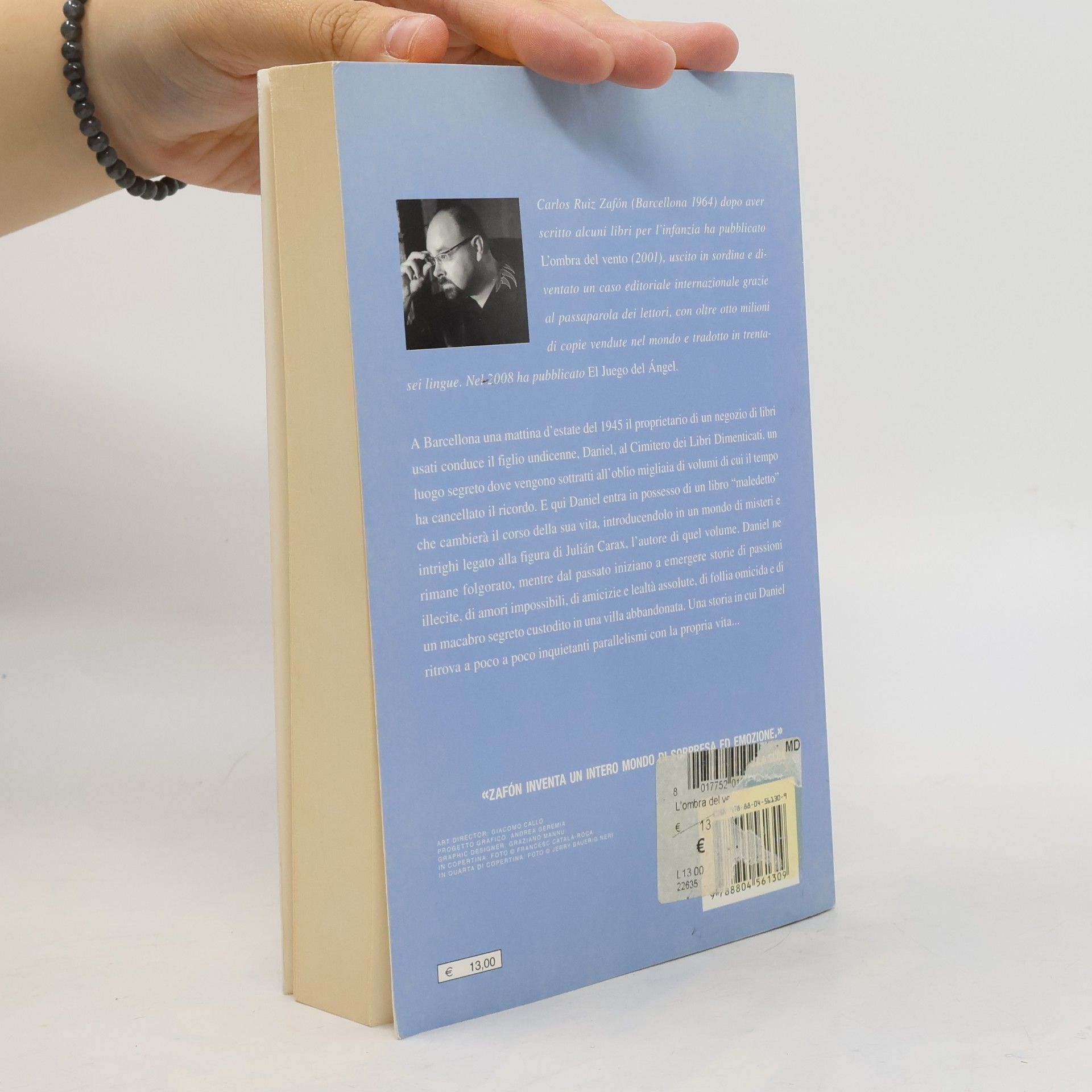 Carlos Ruiz Safon L´ombra del Vento