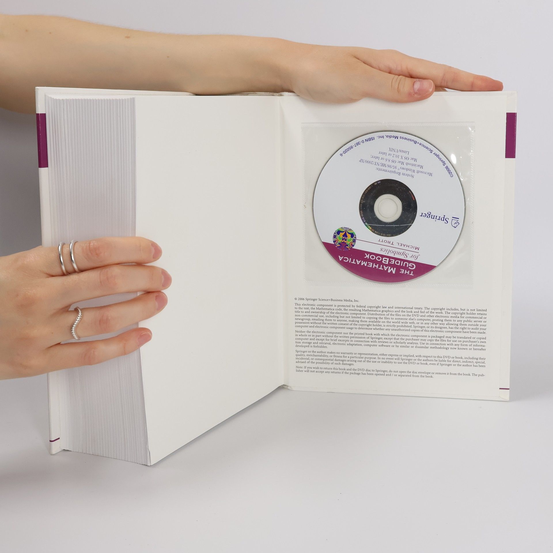 Michael Trott Ph. D. The Mathematica Guidebook for Symbolics DVD-ROM