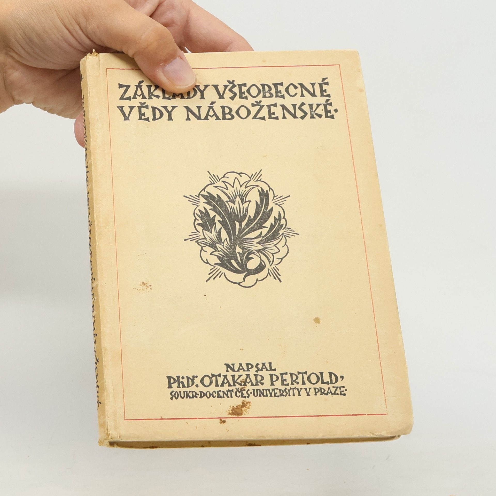 Pertold Otakar Základy všeobecné vědy náboženské II.