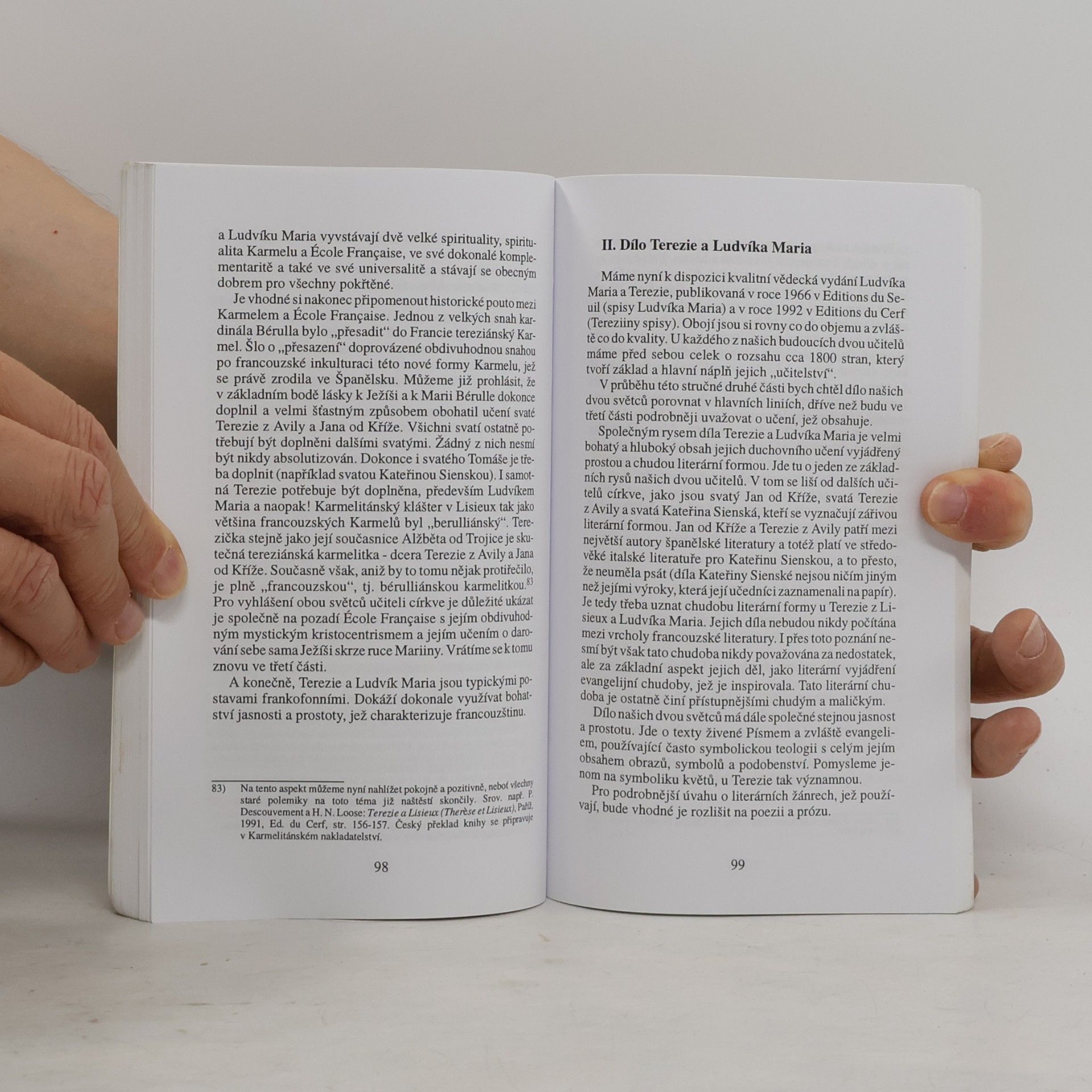 Hans Urs von Balthasar Učitelka prostoty