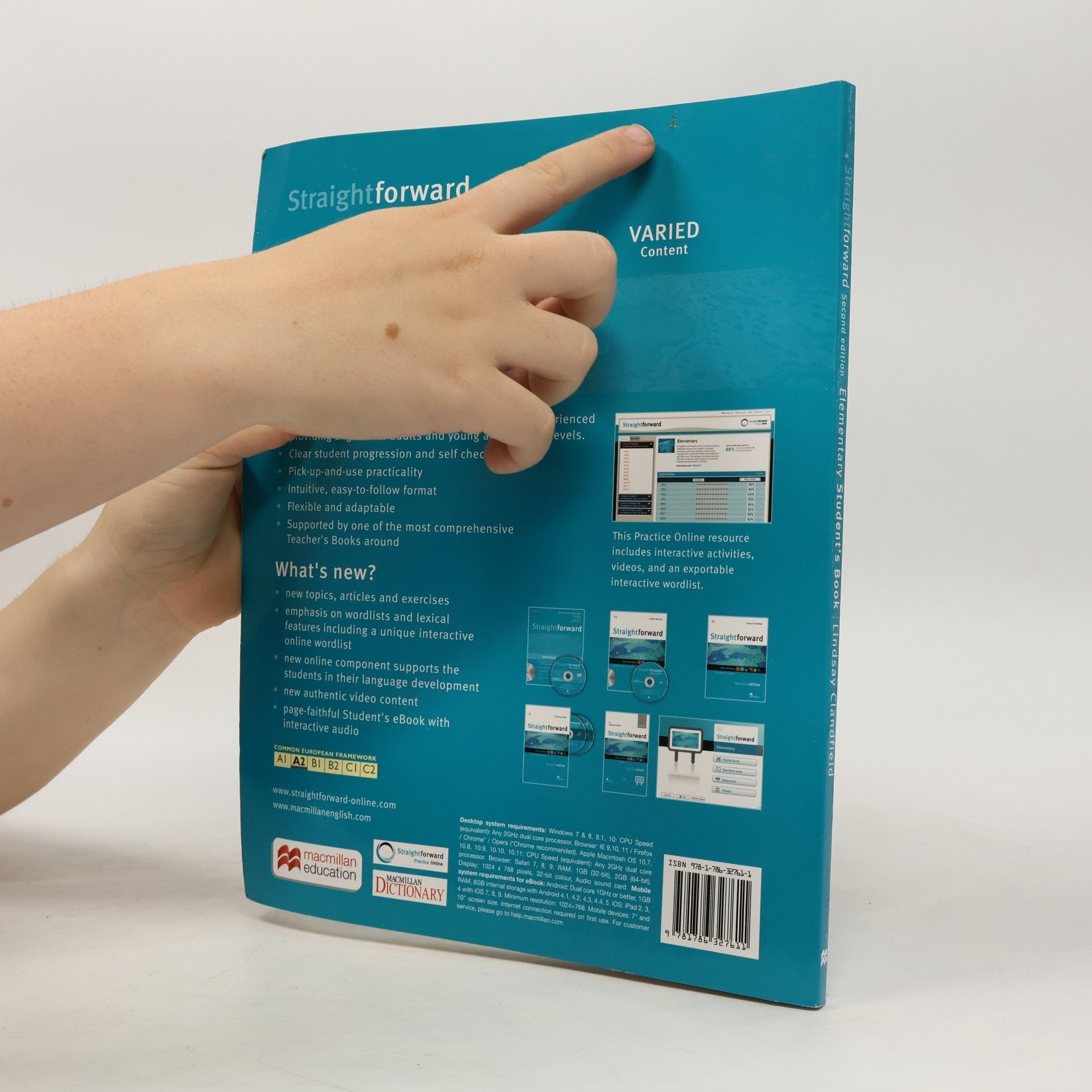 Lindsay Clandfield Straightforward A2 (2nd Edition) Elementary Student´s Book with Online Access Code & eBook