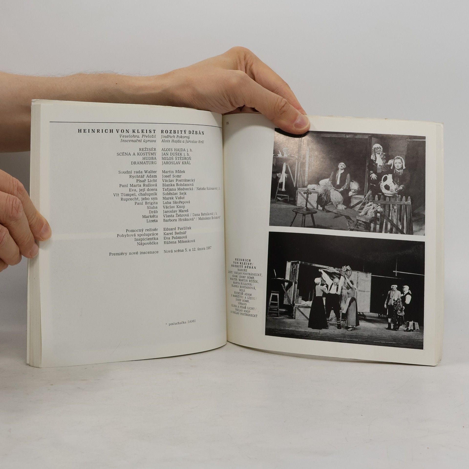 Kolektiv autorů Ročenka Národního divadla v Praze 1986-1987
