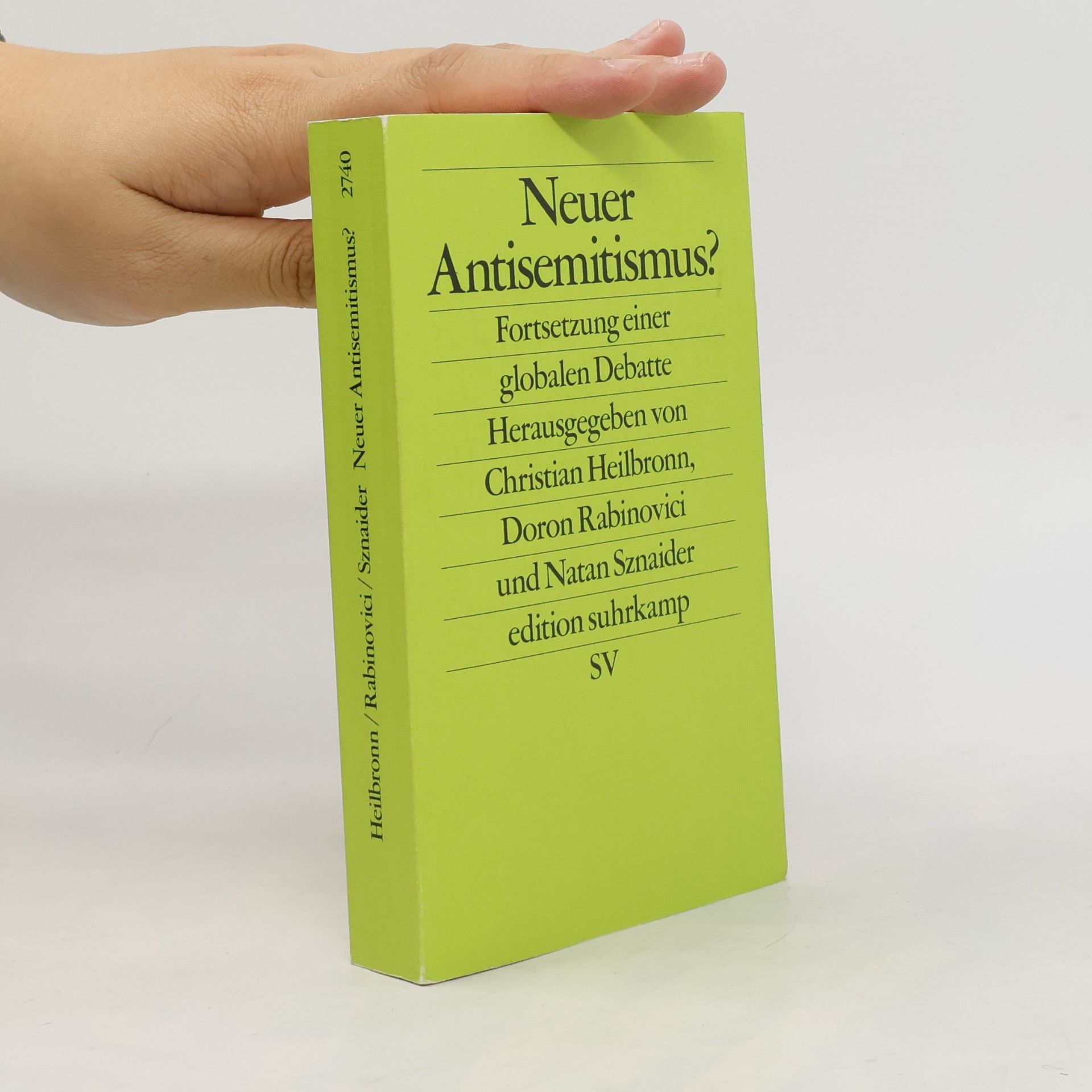 Neuer Antisemitismus?