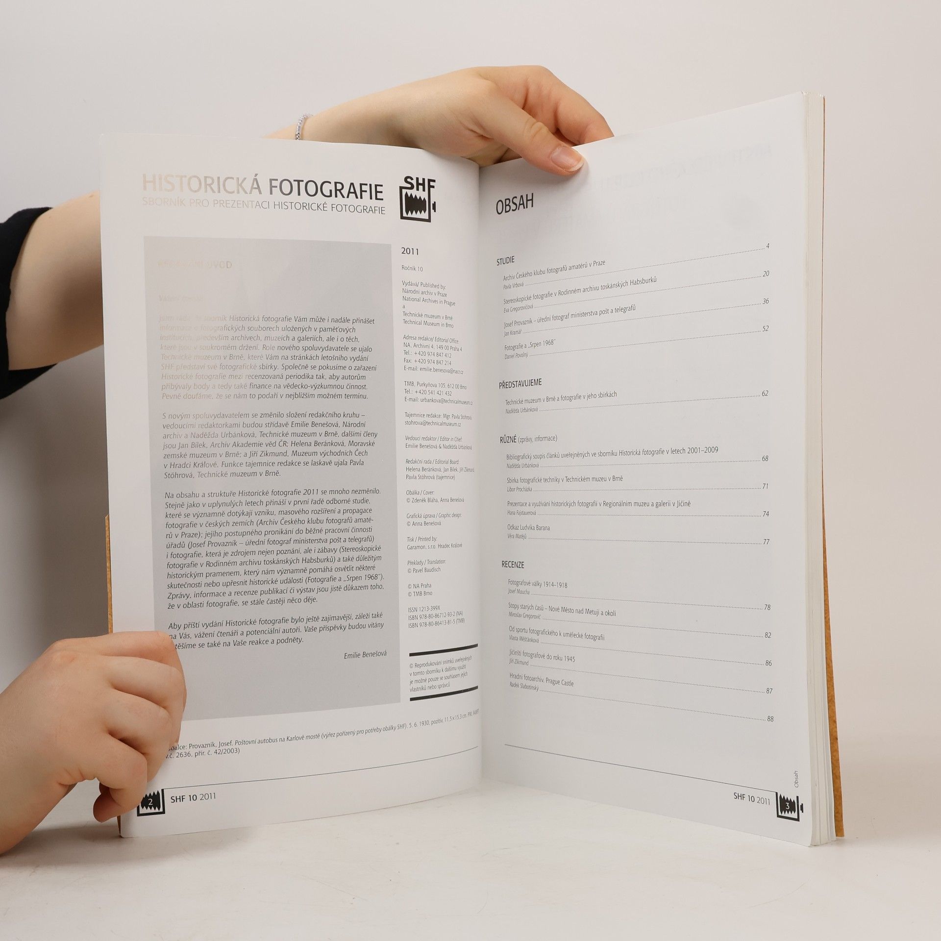 Emilie Benešová Historická fotografie 2011: sborník pro prezentaci historické fotografie