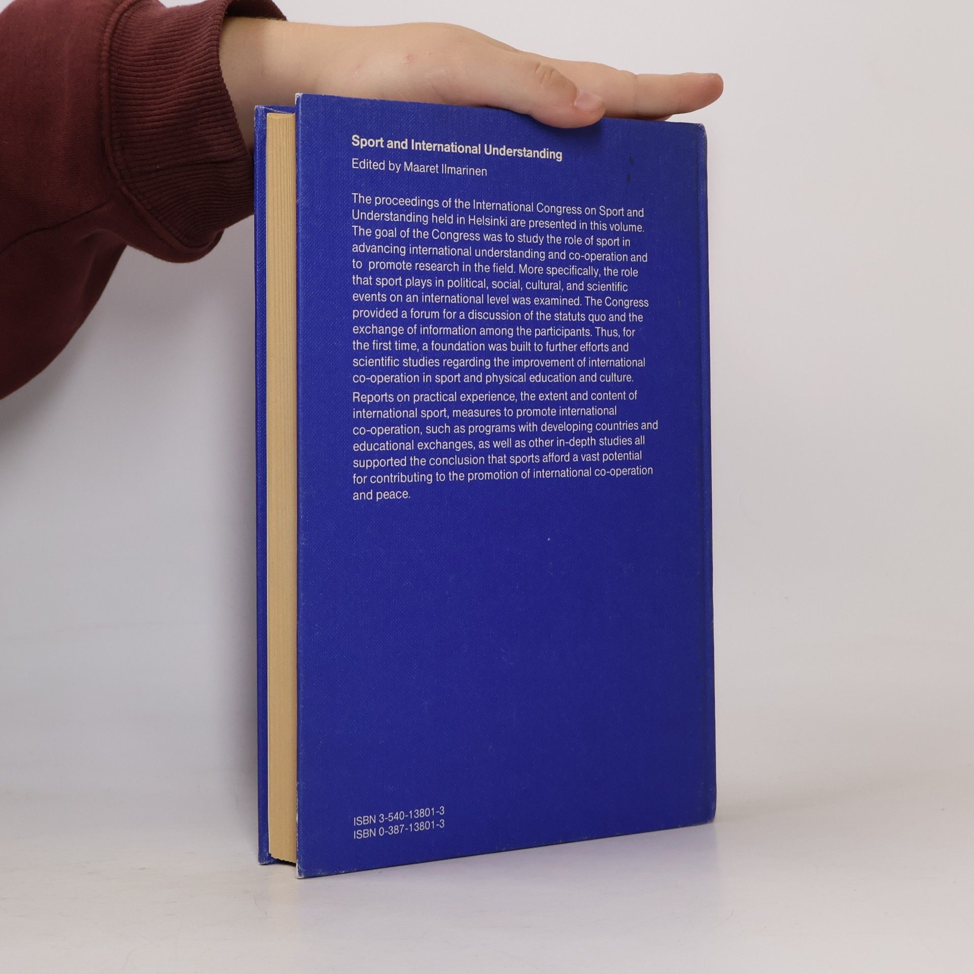 Maaret Ilmarinen Sport and International Understanding