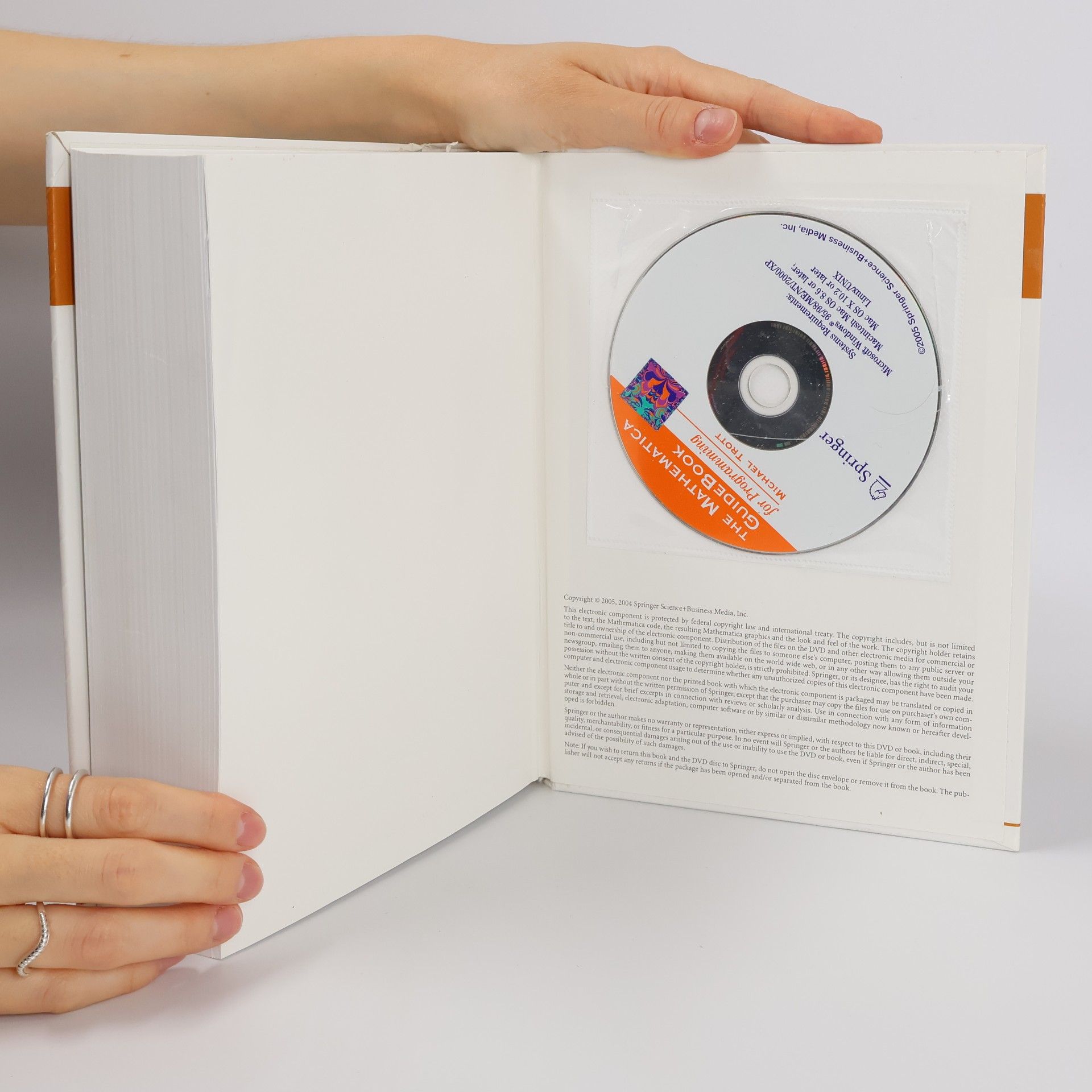 Michael Trott Ph. D. The Mathematica Guidebook for Programming (w. DVD)