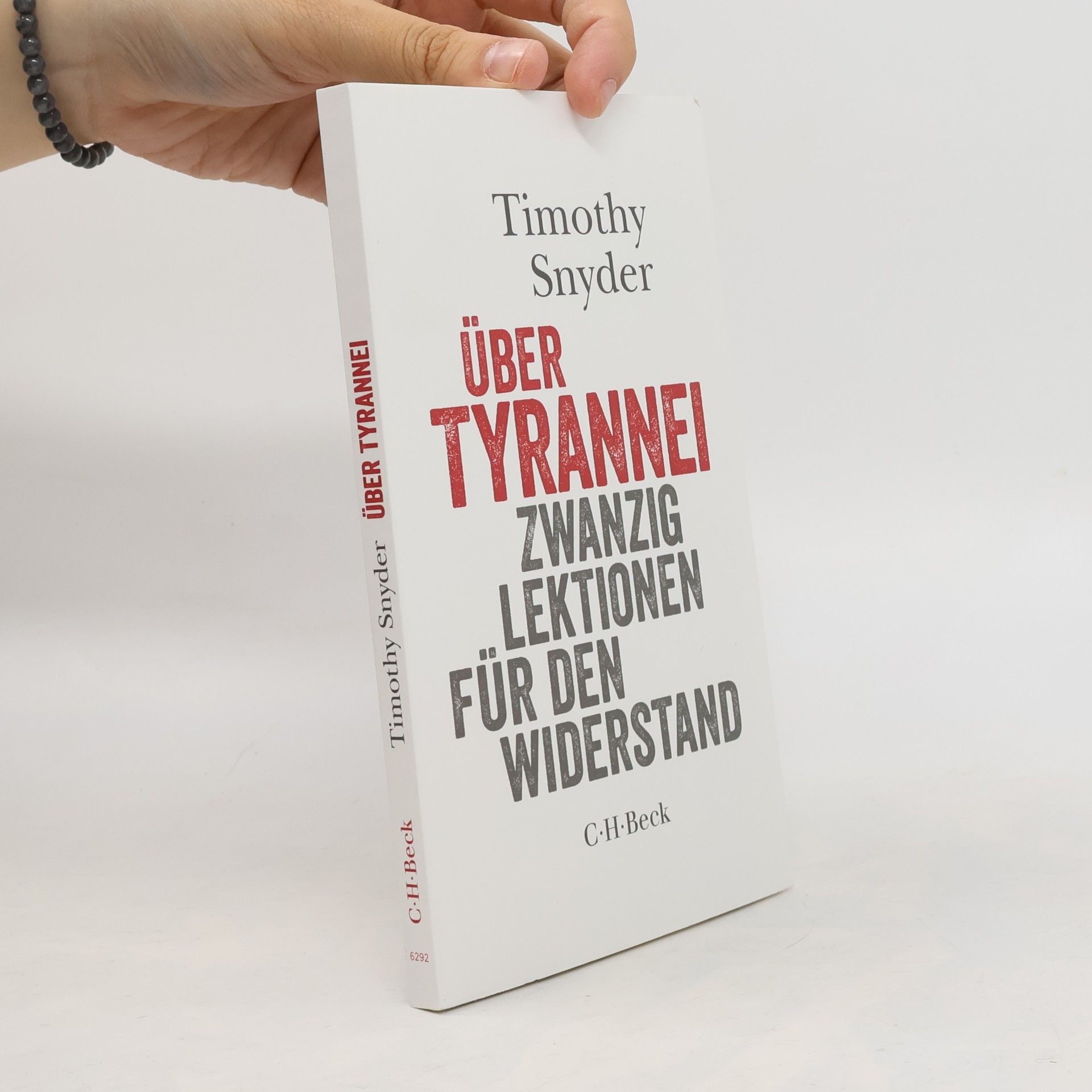 Timothy Snyder Über Tyrannei