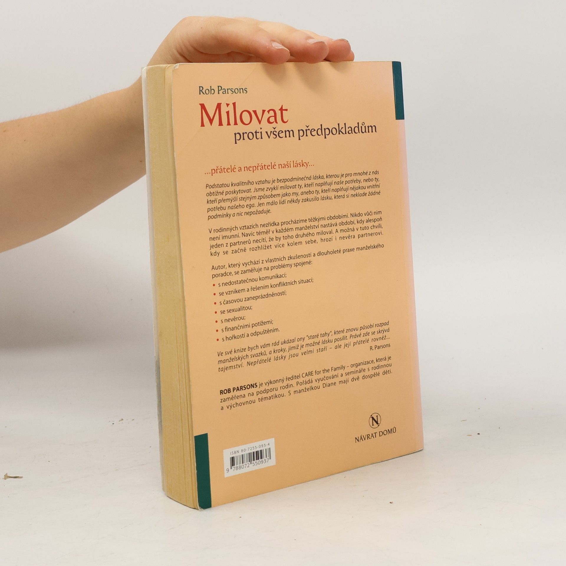 Rob Parsons Milovat proti všem předpokladům