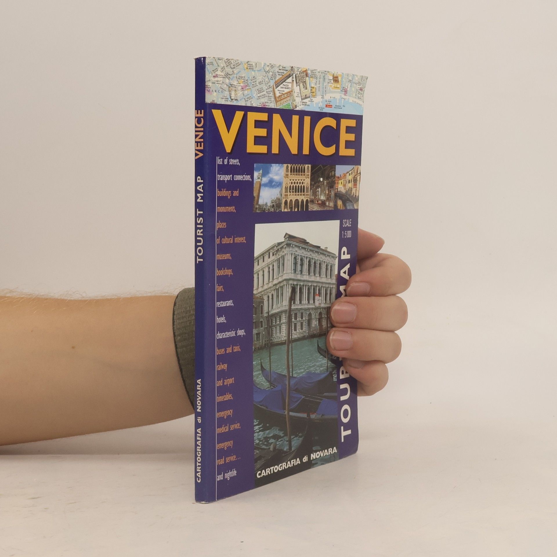 Various authors Venice: Large Fold-Out Map And Guide Book