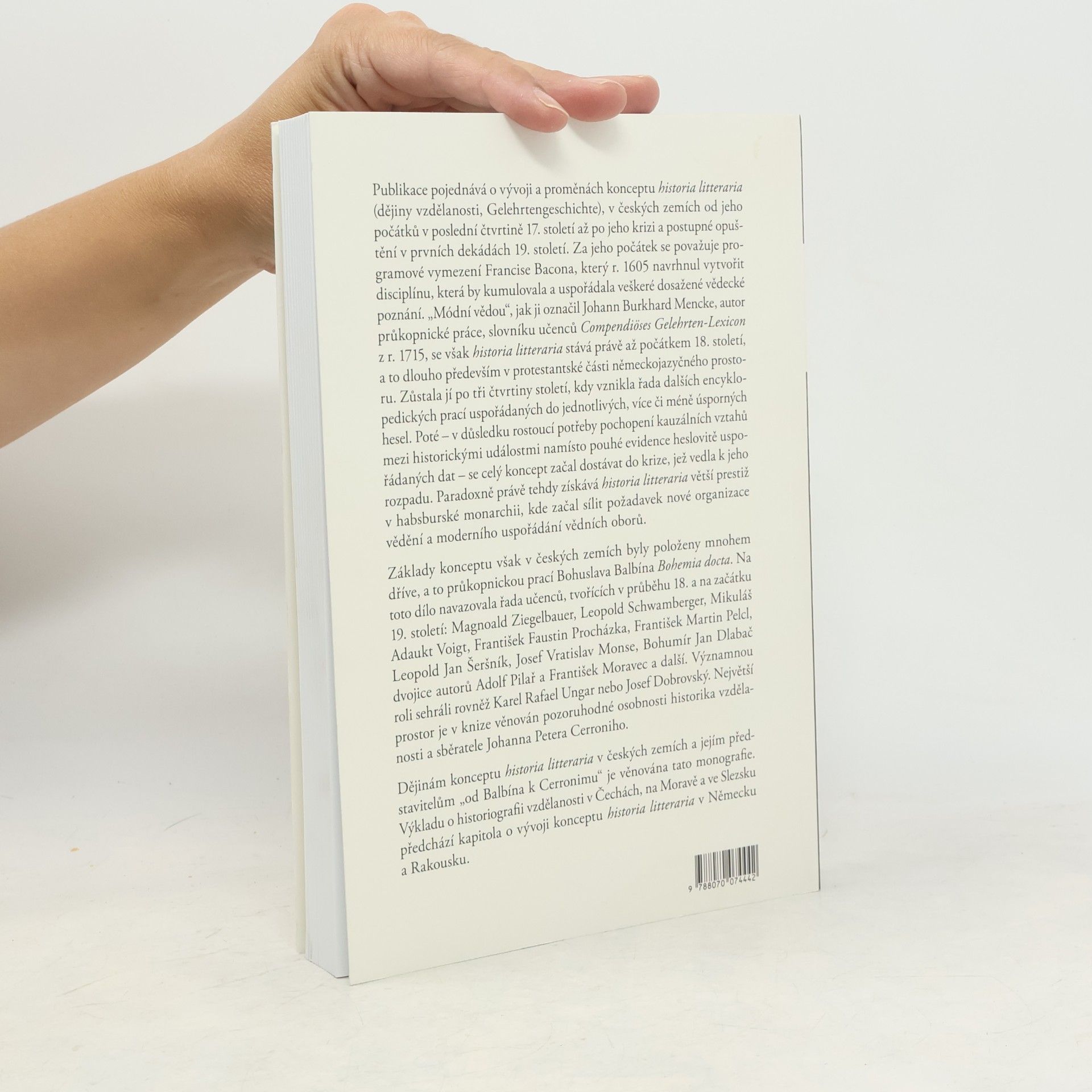 Josef Förster Historia litteraria v českých zemích od 17. do počátku 19. století