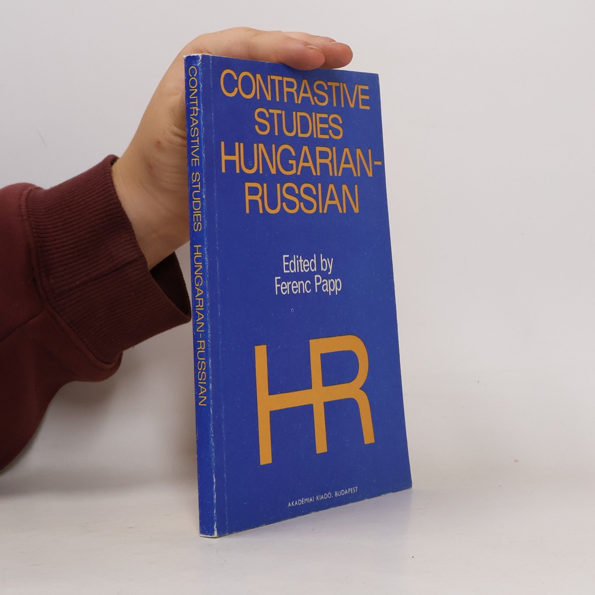 Papp Ferenc Studia Comparationis Linguae Hungaricae: Contrastive Studies, Hungarian-Russian