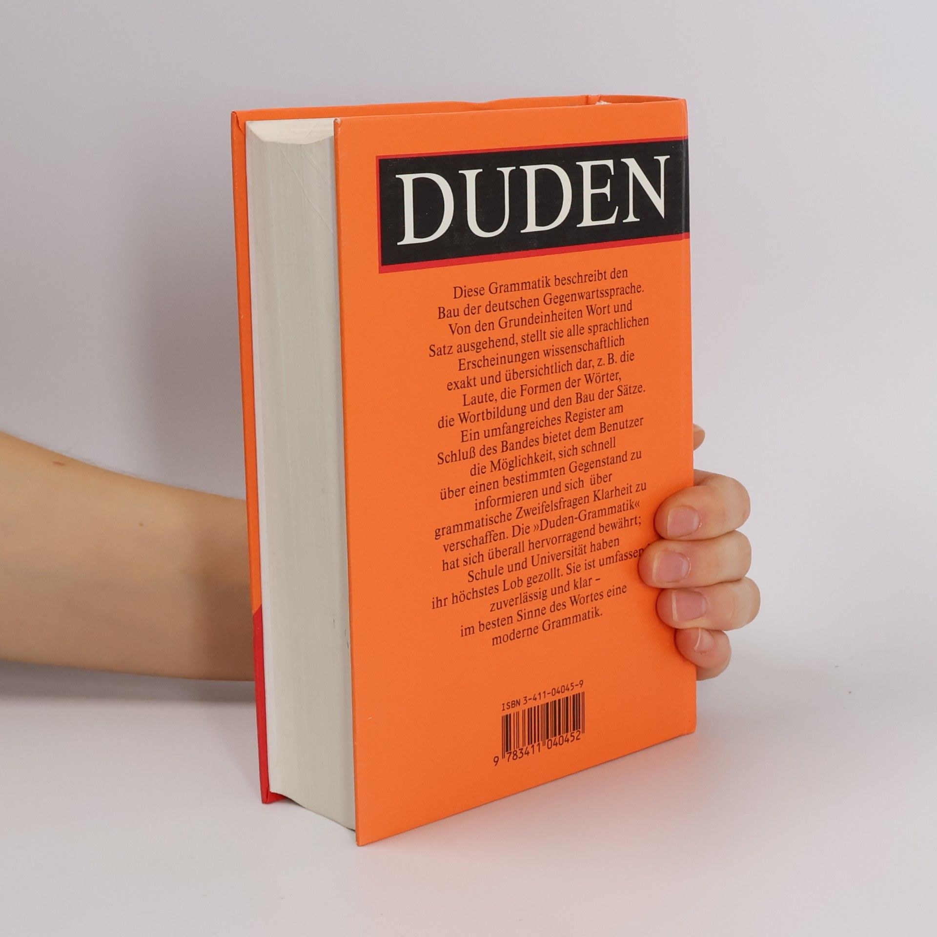 Peter Eisenberg Duden. Band 4, Grammatik der deutschen Gegenwartssprache