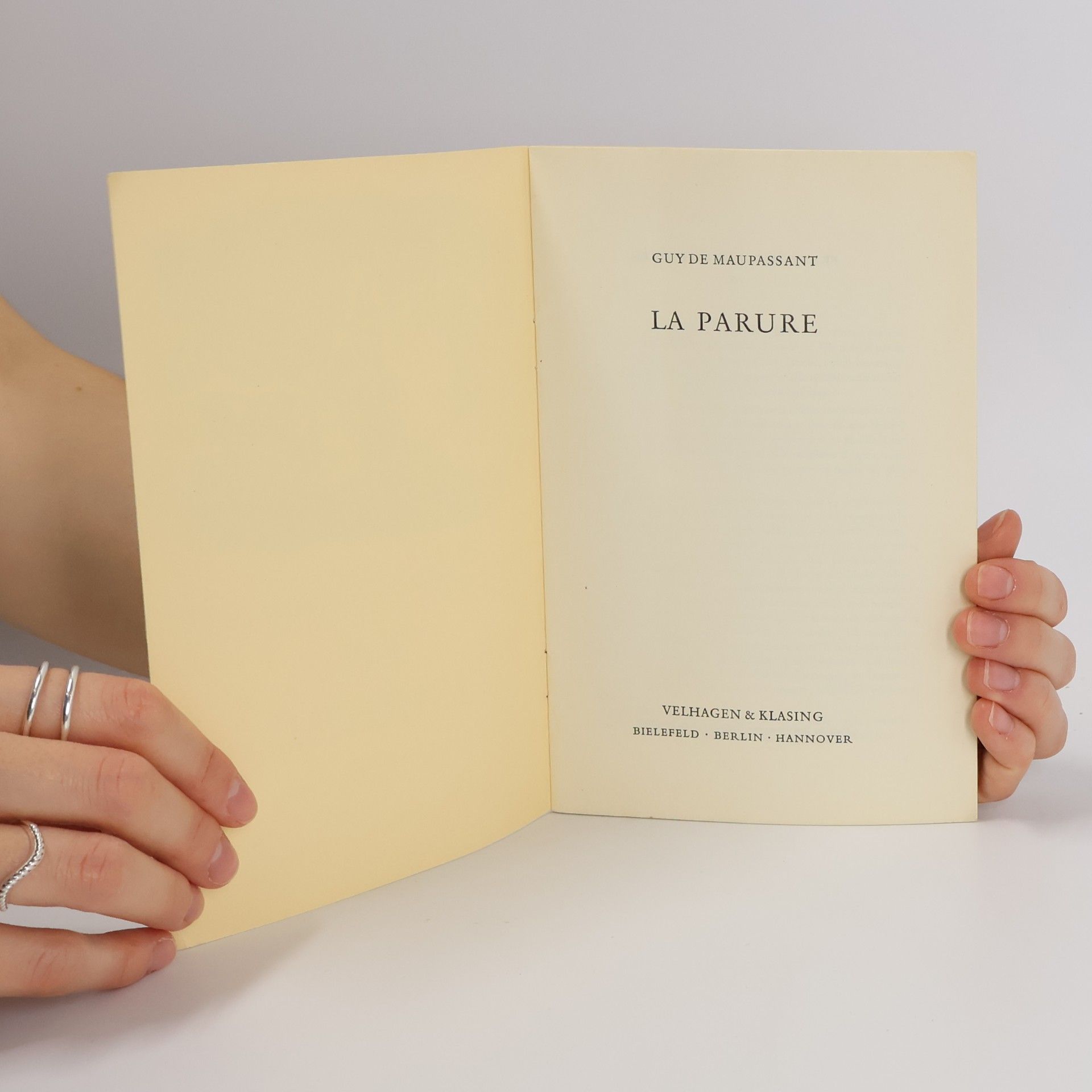 Guy de Maupassant La Parure