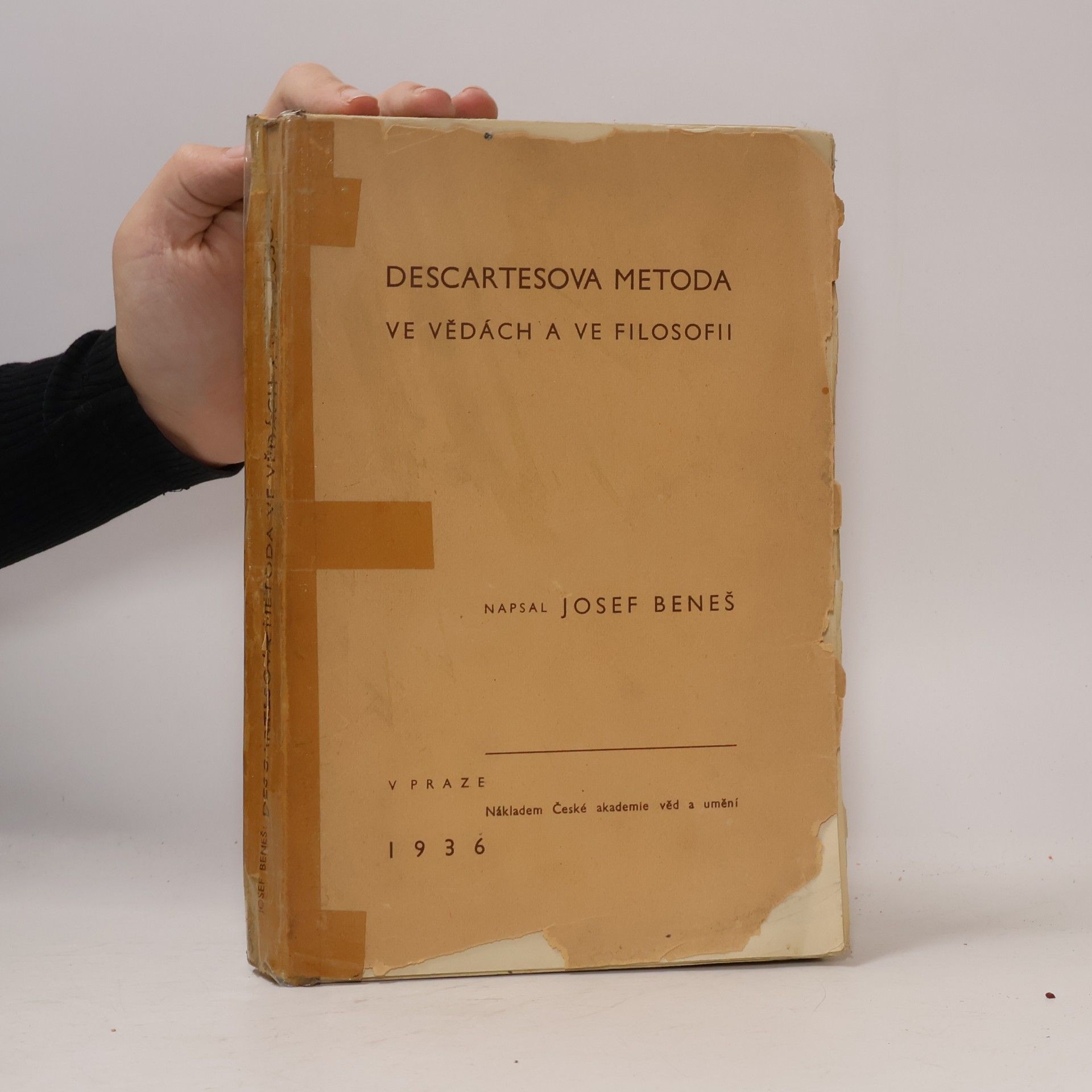 Josef Beneš Descartesova metoda ve vědách a ve filosofii