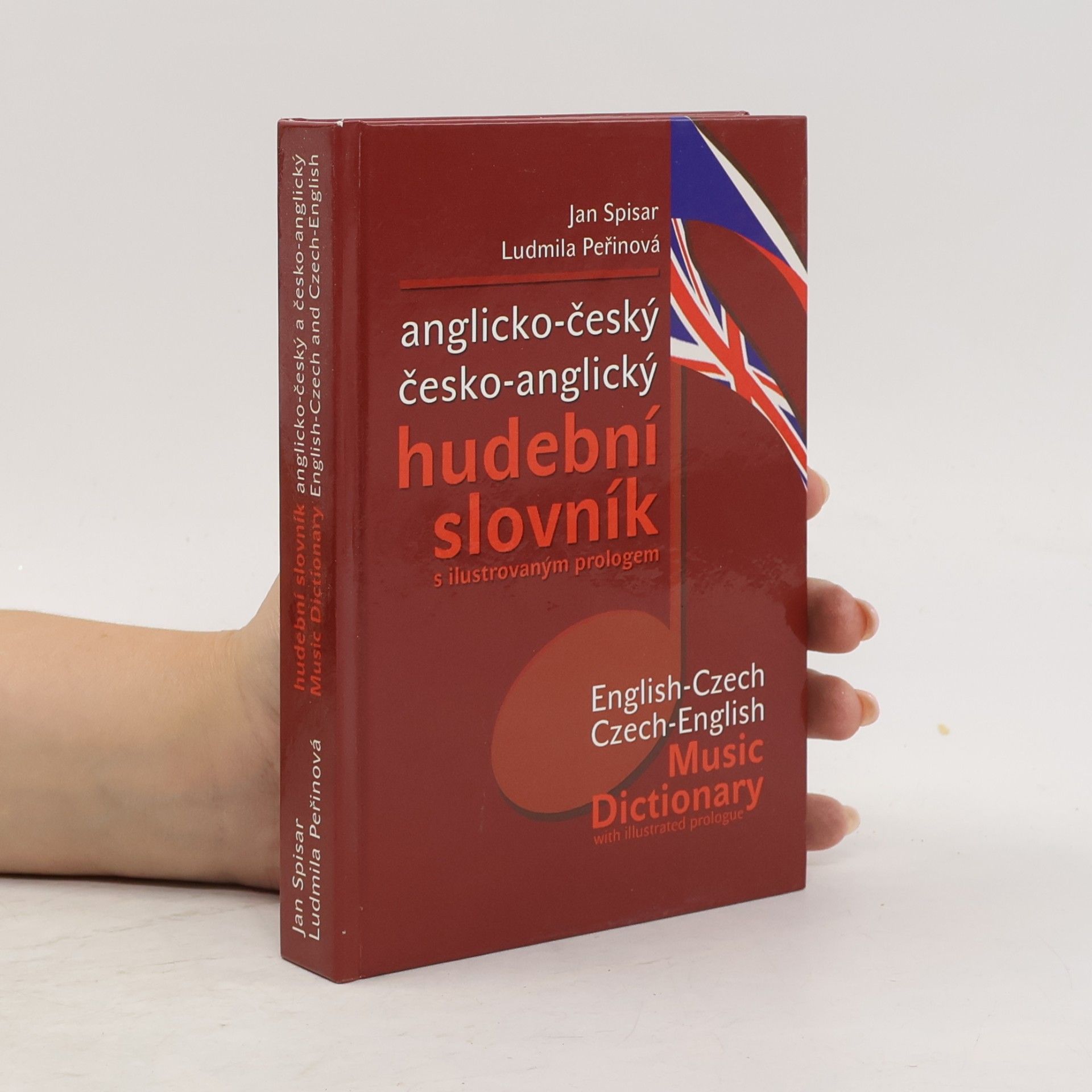 Jan Spisar Anglicko-český a česko-anglický hudební slovník s ilustrovaným prologem